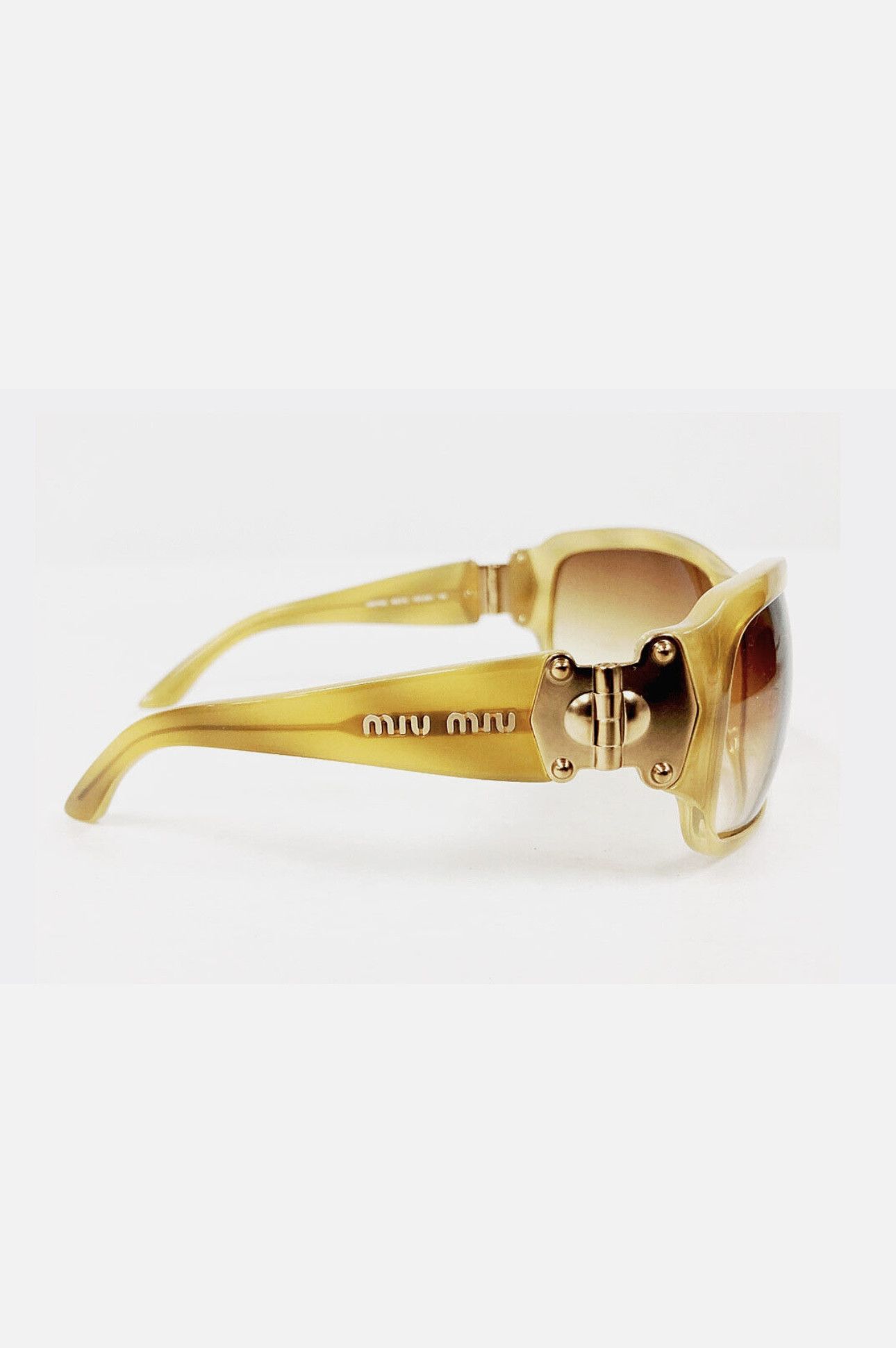 Miu Miu Miu Miu SMU15G 7AT-3W1 115 Sunglasses Size ONE SIZE - 1 Thumbnail