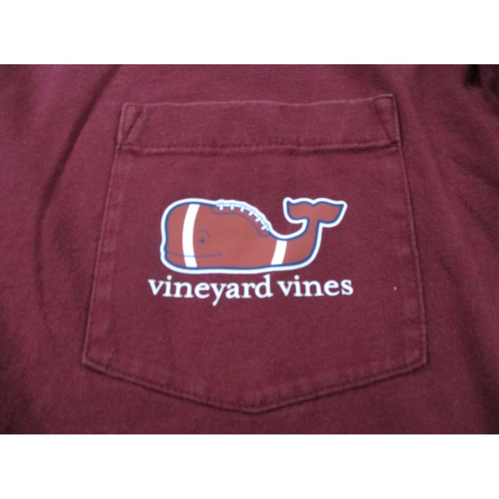 Vineyard Vines Vineyard Vines Shirt Men M Red Logo Iroquois Football Casual Preppy College Size US M / EU 48-50 / 2 - 6 Thumbnail