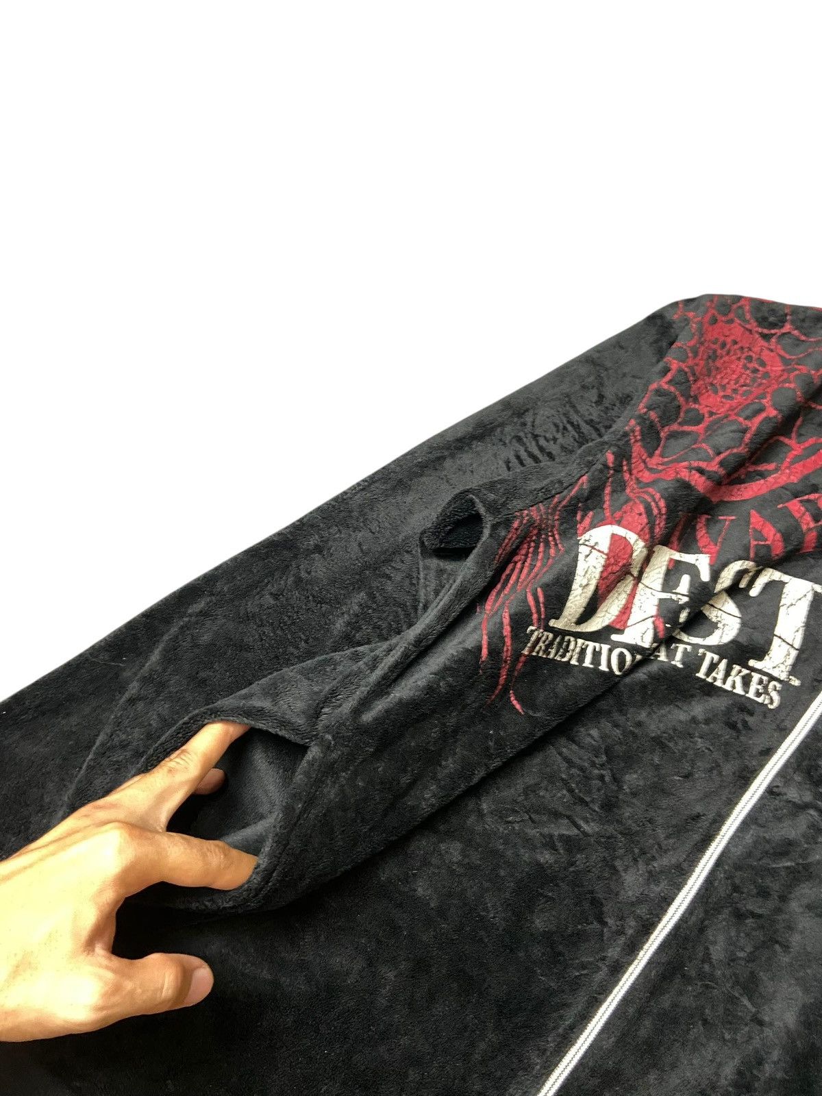 Japanese Brand Beaumere Dest Rust Hooded Jacket (146) Size US L / EU 52-54 / 3 - 7 Thumbnail