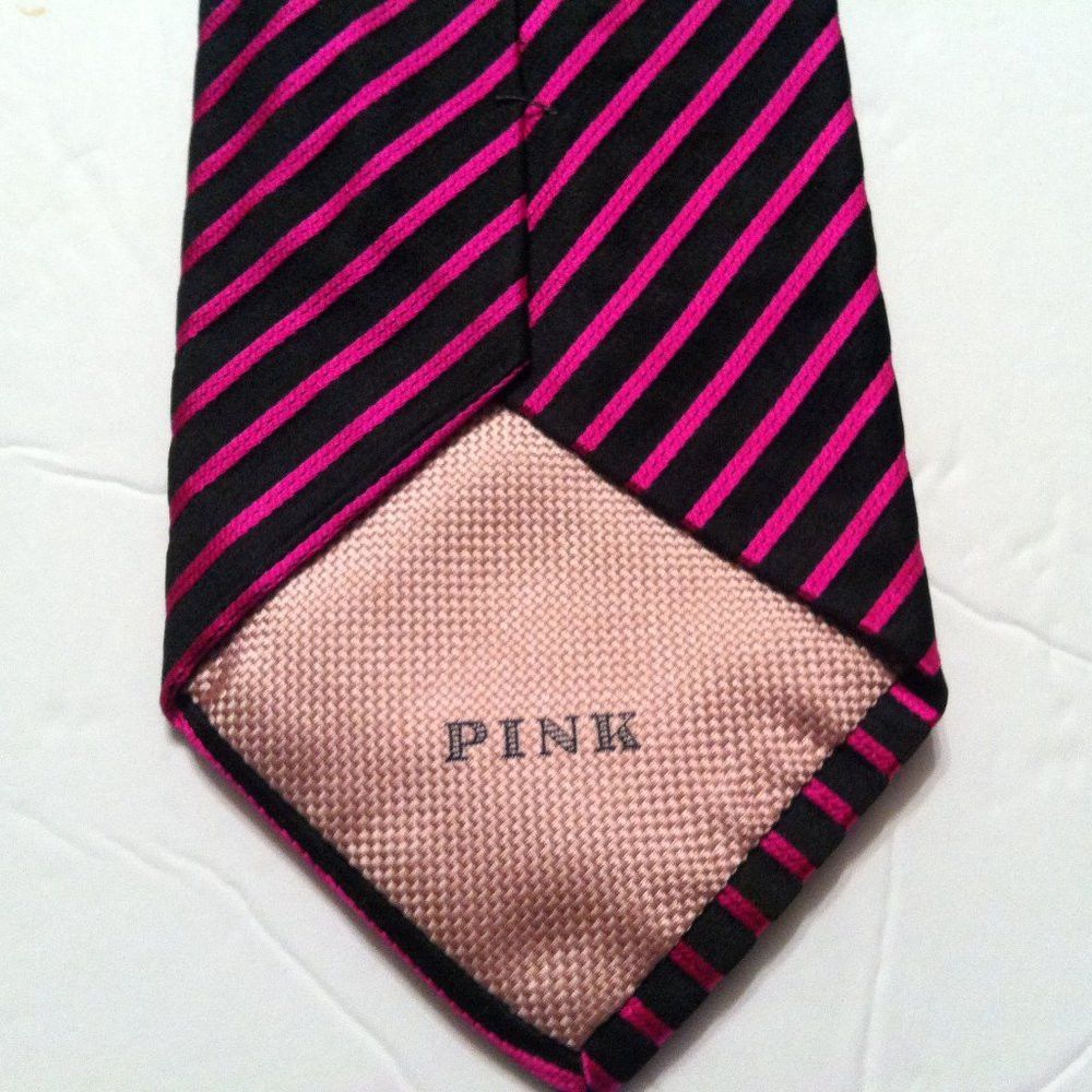 Thomas Pink THOMAS PINK MEN'S NEW BLACK TIE 3 3/4" X 57 3/4" Size ONE SIZE - 6 Thumbnail