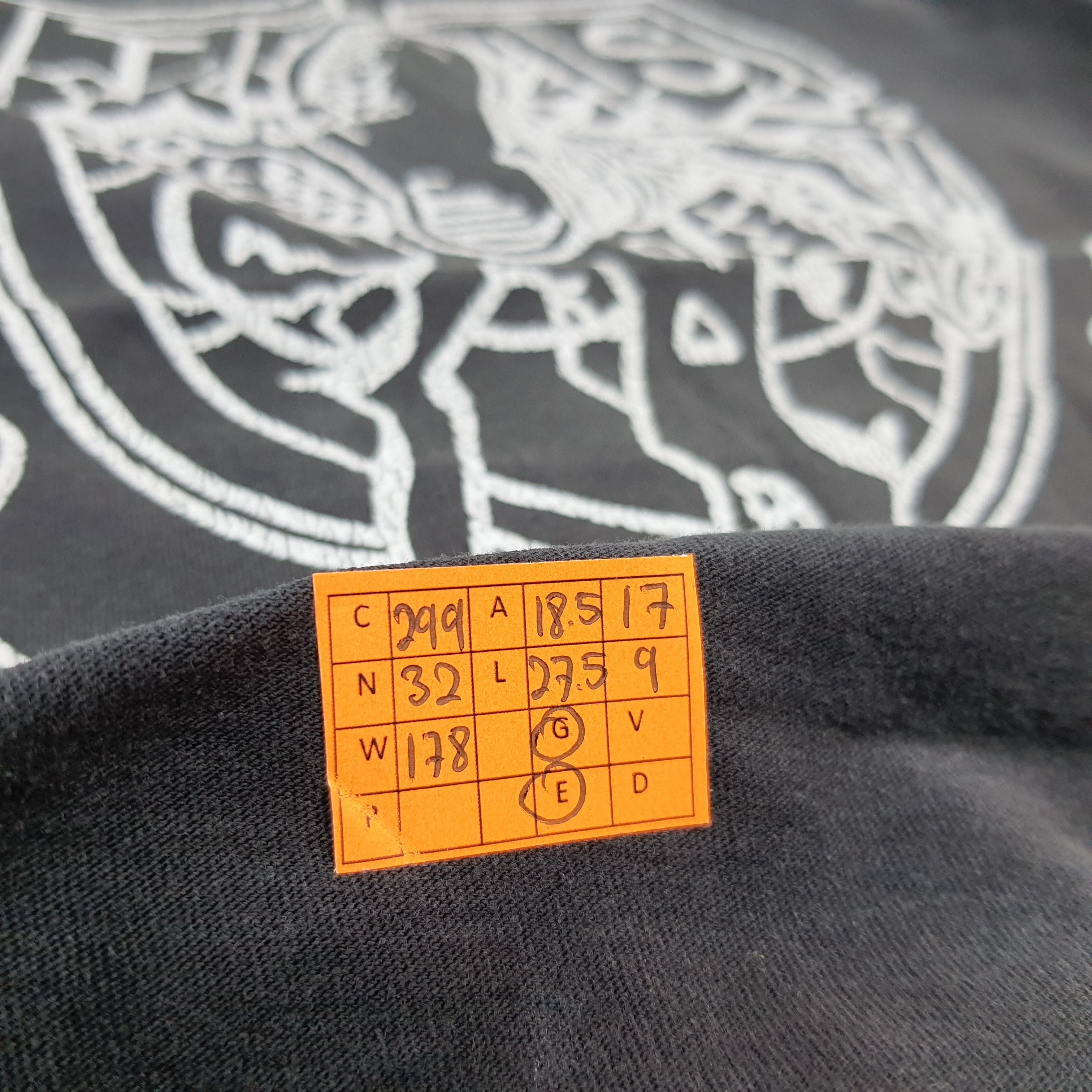 Number (N)ine Vintage Number Nine The Rolling Stones Tour Tee C299N32 Size US S / EU 44-46 / 1 - 8 Thumbnail