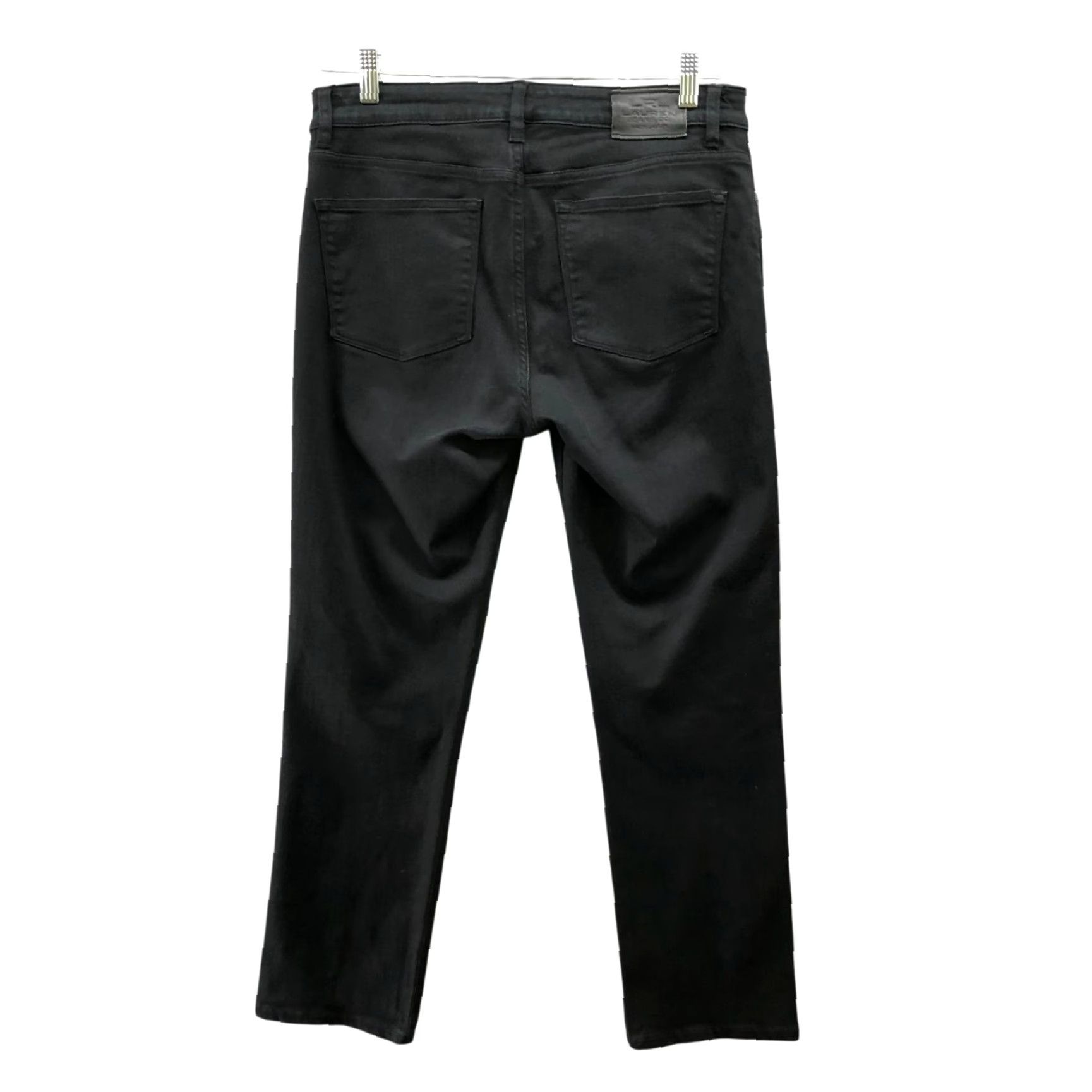 Ralph Lauren Lauren Ralph Lauren Heritage Straight Jeans Womens 8 Black Mid Rise Stretch Slim Size 30" / US 8 / IT 44 - 2 Thumbnail