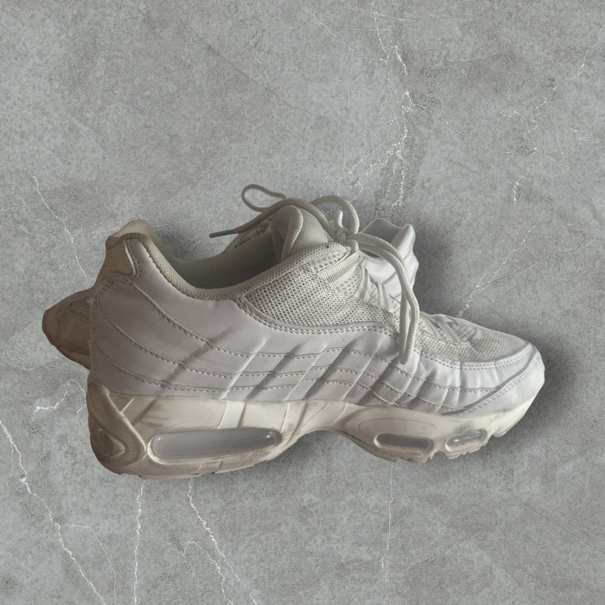 Nike Nike Airmax 95 White Size US 12 / EU 45 - 2 Thumbnail