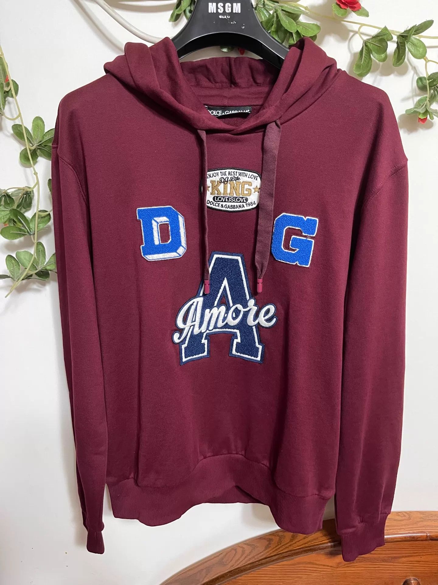 Dolce & Gabbana Dolce&Gabbana DG Hoodie 44/46 Size US S / EU 44-46 / 1 - 1 Thumbnail
