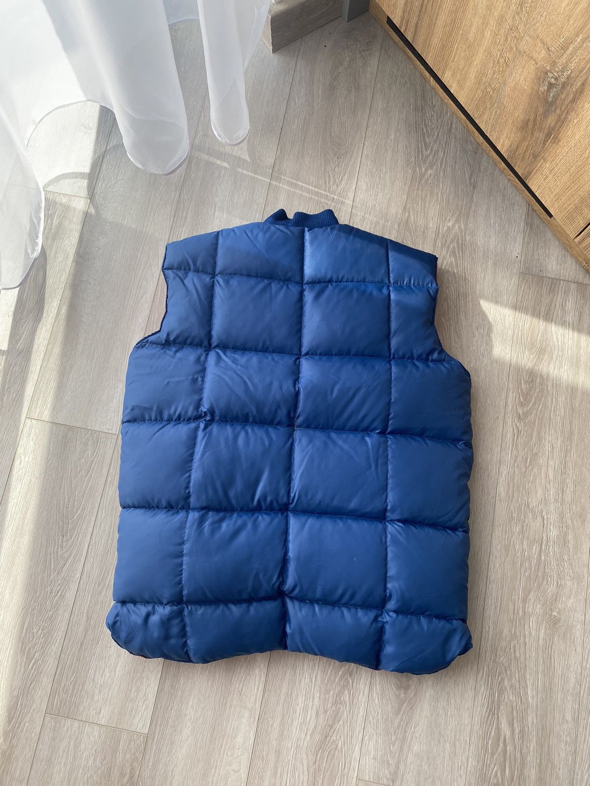 Vintage Vintage Down Puffer Vest Reversible 80s Big Country Size US L / EU 52-54 / 3 - 5 Thumbnail