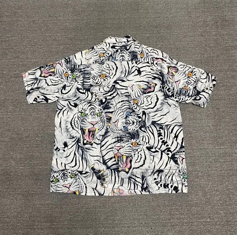 Wacko Maria WACKO MARIA Tiger Print Short Sleeve Shirt Size US S / EU 44-46 / 1 - 2 Thumbnail