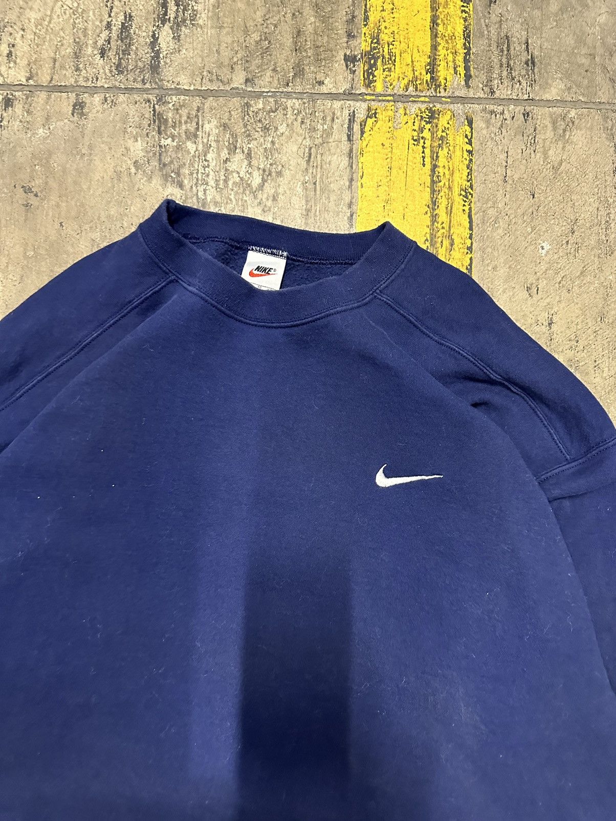 Nike × Vintage Vintage Nike blank crewneck Size US XL / EU 56 / 4 - 5 Thumbnail