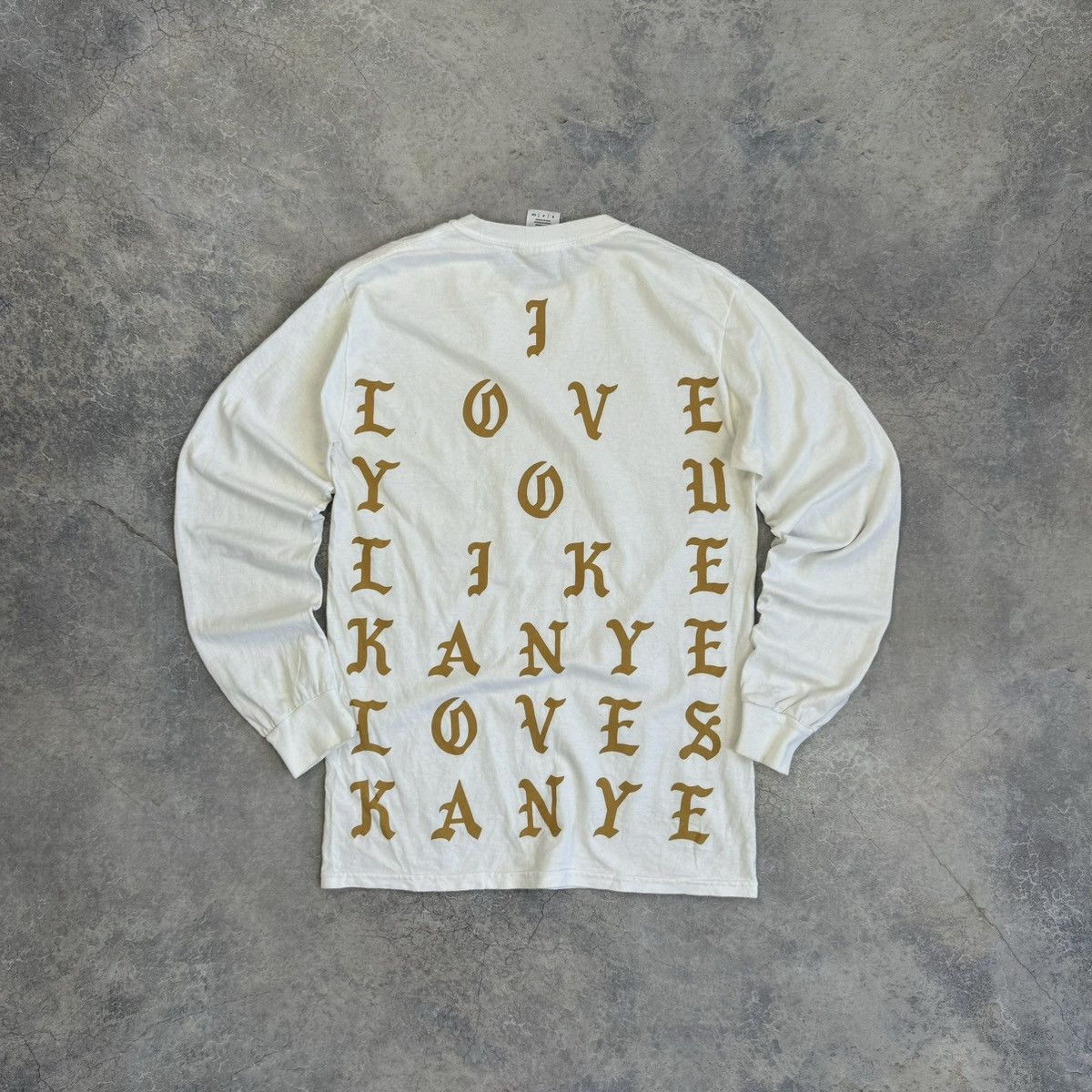 Kanye West × Rap Tees KANYE WEST I LOVE YOU SYDNEY LIFE OF PABLO L/S T-SHIRT Size US S / EU 44-46 / 1 - 1 Thumbnail