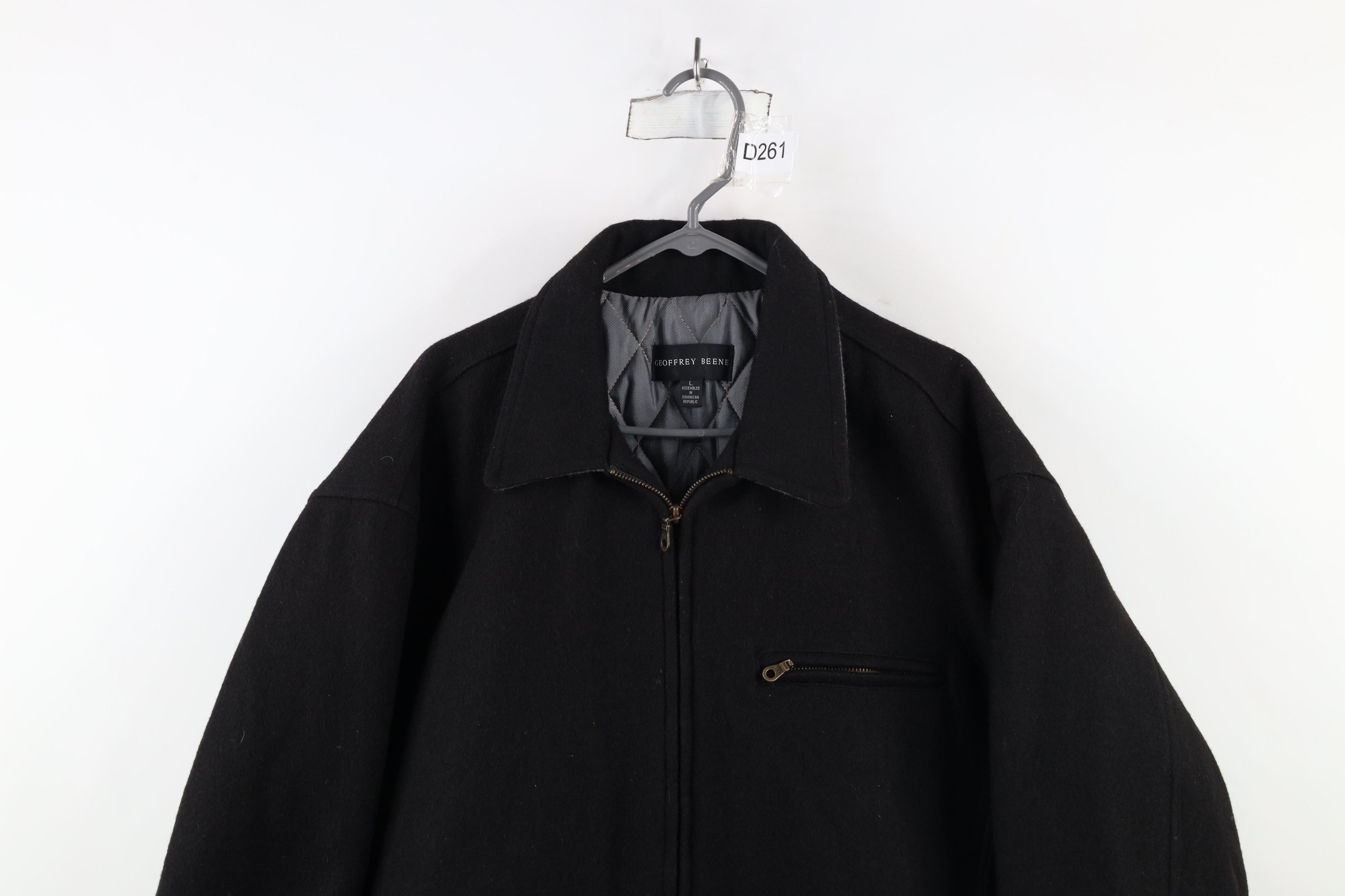 Vintage Vintage 90s Streetwear Blend Quilted Bomber Jacket Black Size US L / EU 52-54 / 3 - 2 Thumbnail