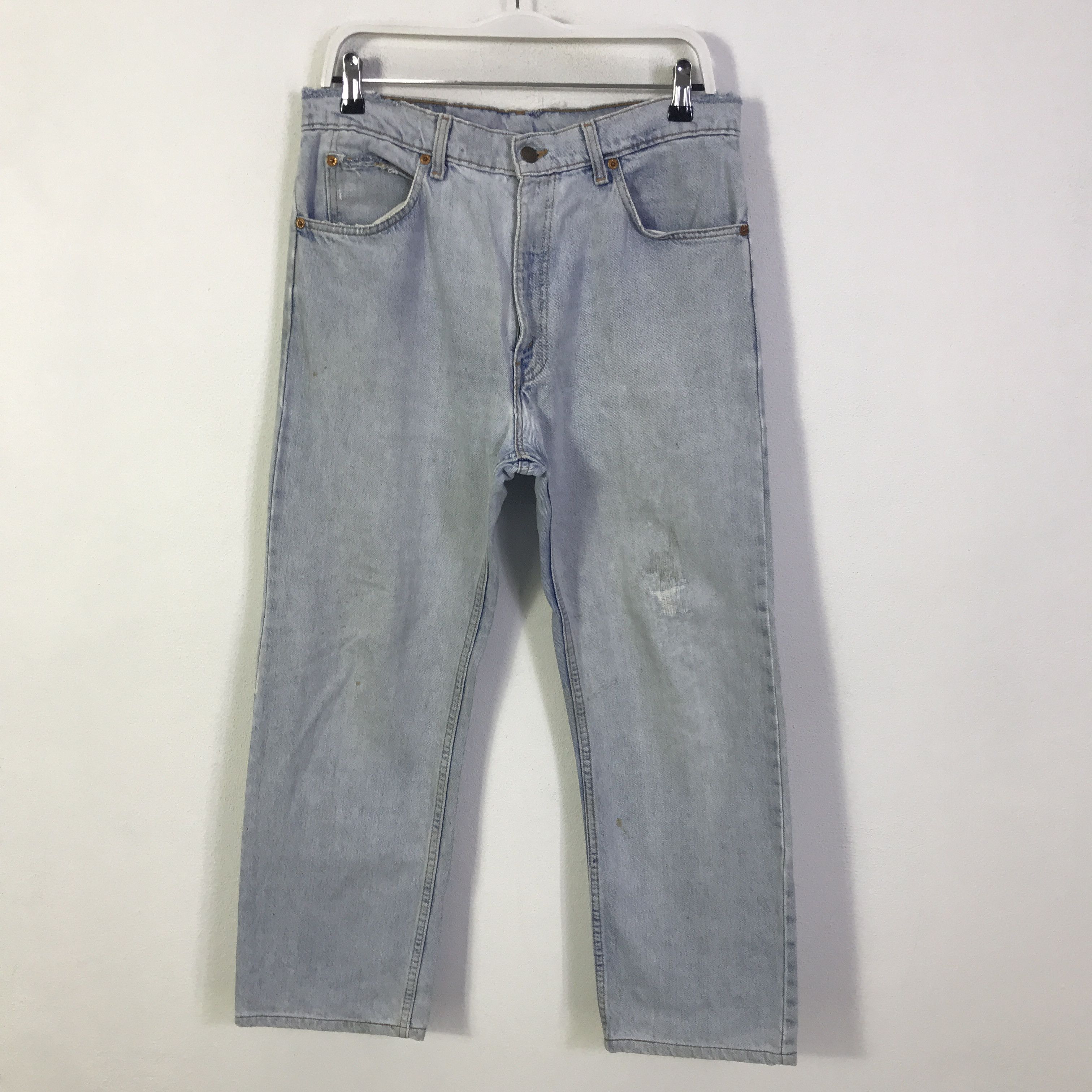 Levi's Levis Light wash denim jeans pants jacket K130B22 Size US 32 / EU 48 - 1 Thumbnail