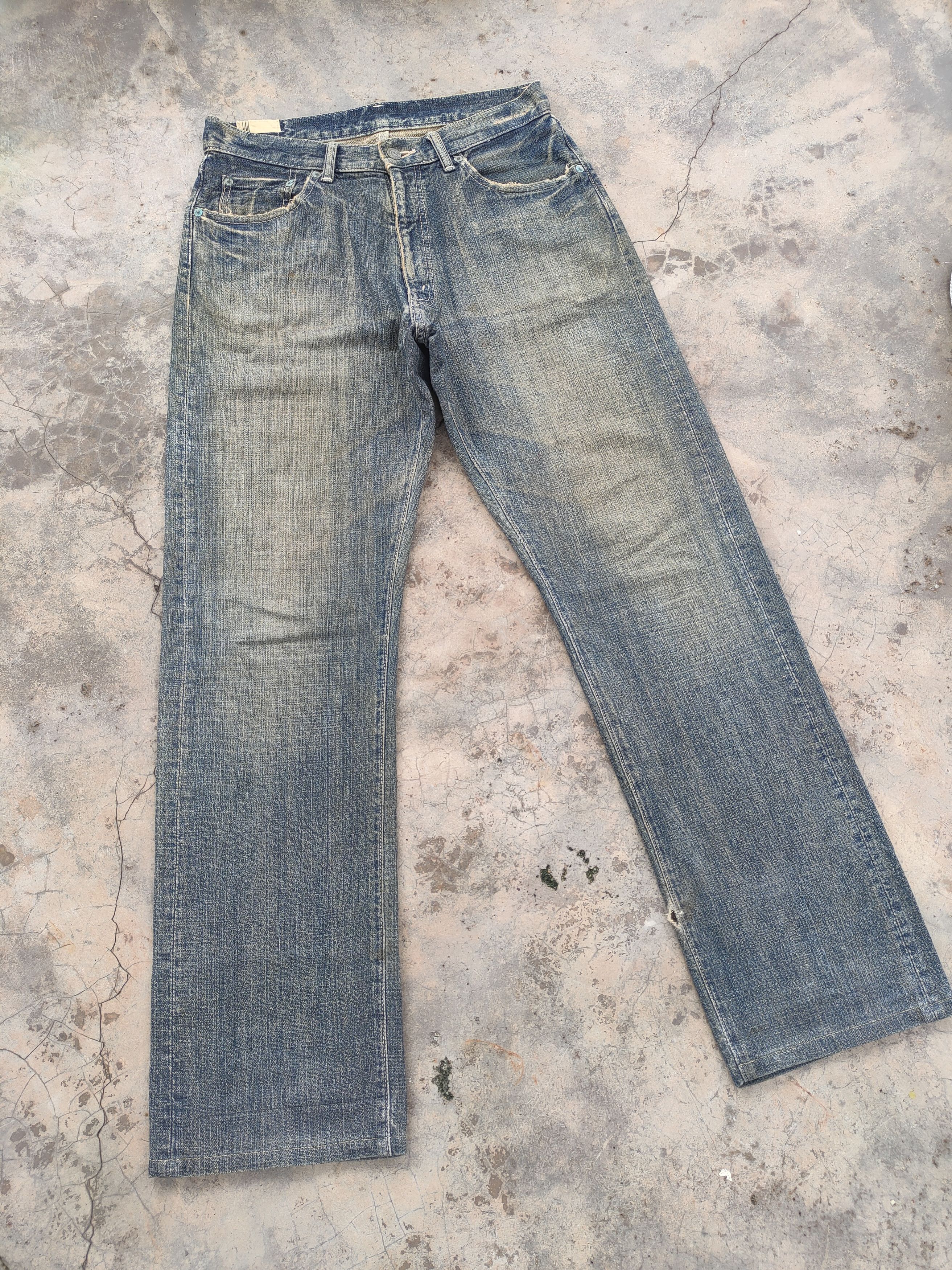 Japanese Brand × Jean × Rusty VINTAGE RUSTY JAPANESE FADED DENIM JEANS PANTS Size US 31 - 1 Thumbnail