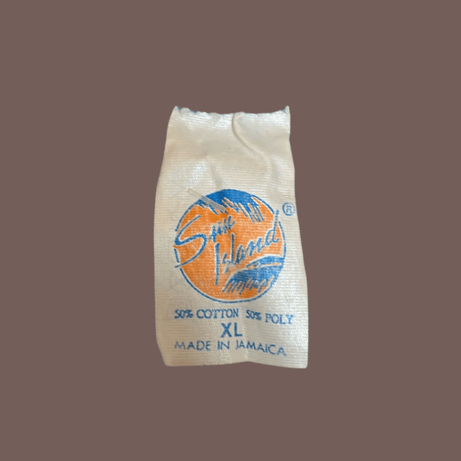 Vintage VTG Graphic Tee “I Survived Hurricane Gilbert” Jamaica 1988 Size US XL / EU 56 / 4 - 2 Thumbnail