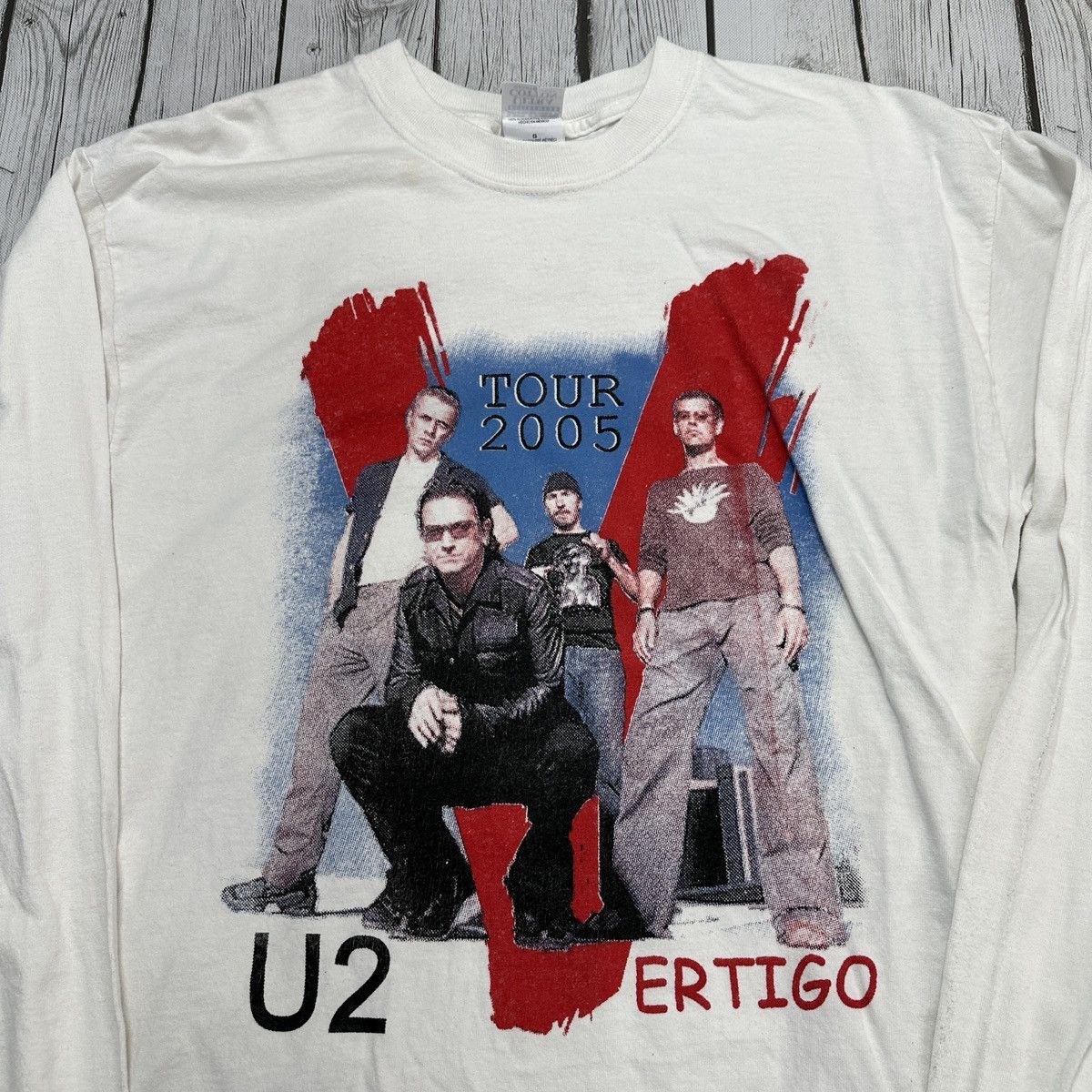 Band Tees Vintage U2 long sleeve tee Size US L / EU 52-54 / 3 - 3 Thumbnail