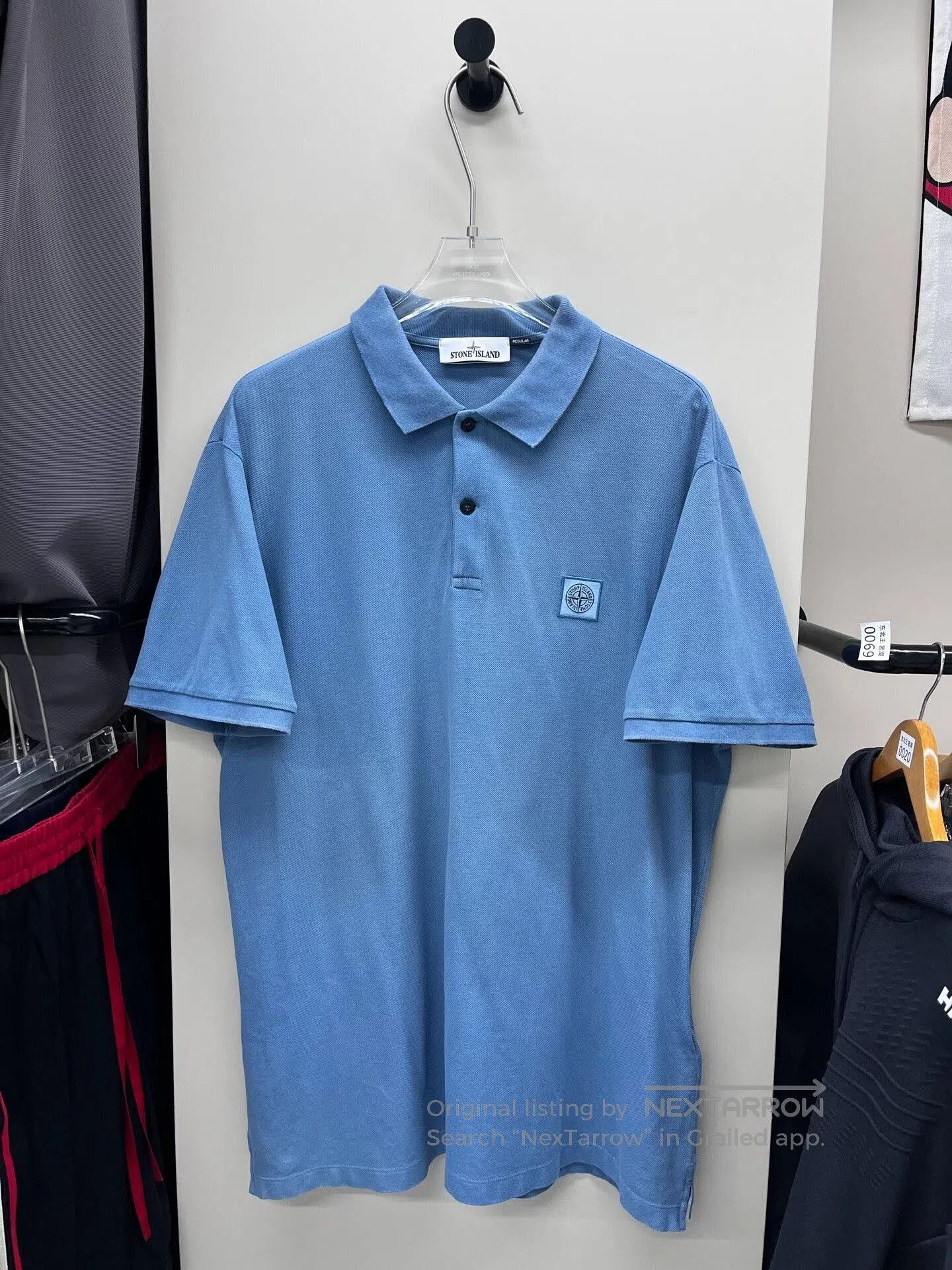 Stone Island Stone Island logo embroidered short. Size US XXL / EU 58 / 5 - 1 Thumbnail