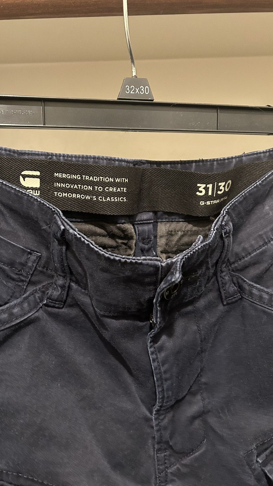 G-Star G Star Raw Tapered Cargo Pants Size US 31 - 4 Thumbnail