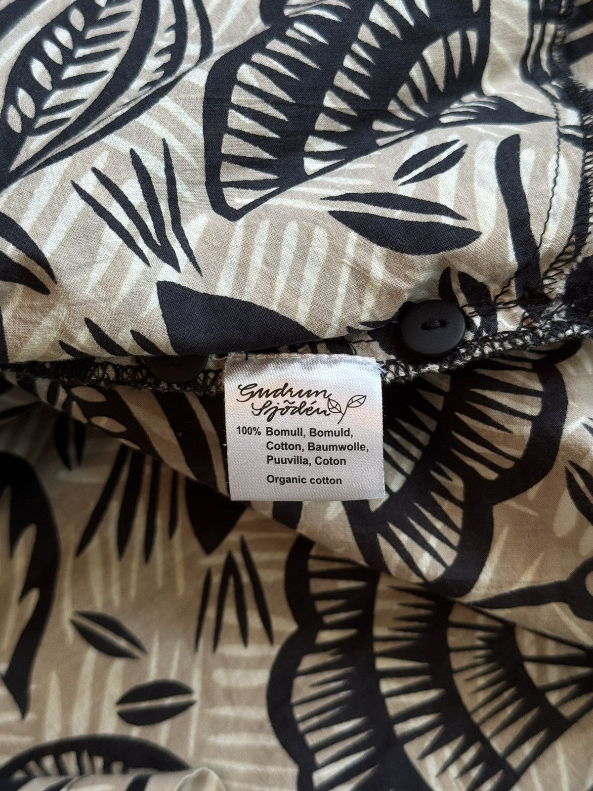 Designer × Gudrun Sjoden Gudrun Sjoden floral pattern poplin dress tunic Size M / US 6-8 / IT 42-44 - 5 Thumbnail