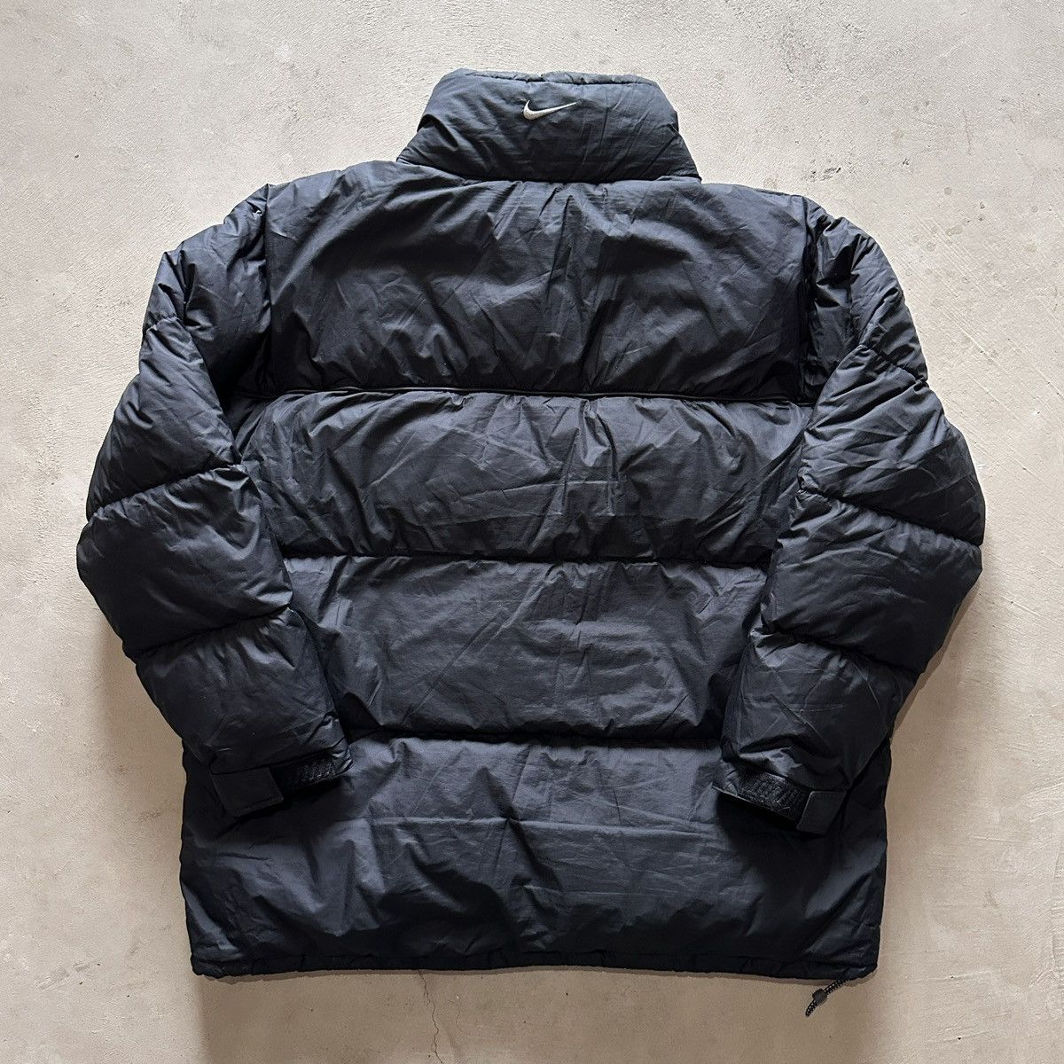 Nike vintage y2k nike black puffer jacket Size US XL / EU 56 / 4 - 4 Thumbnail