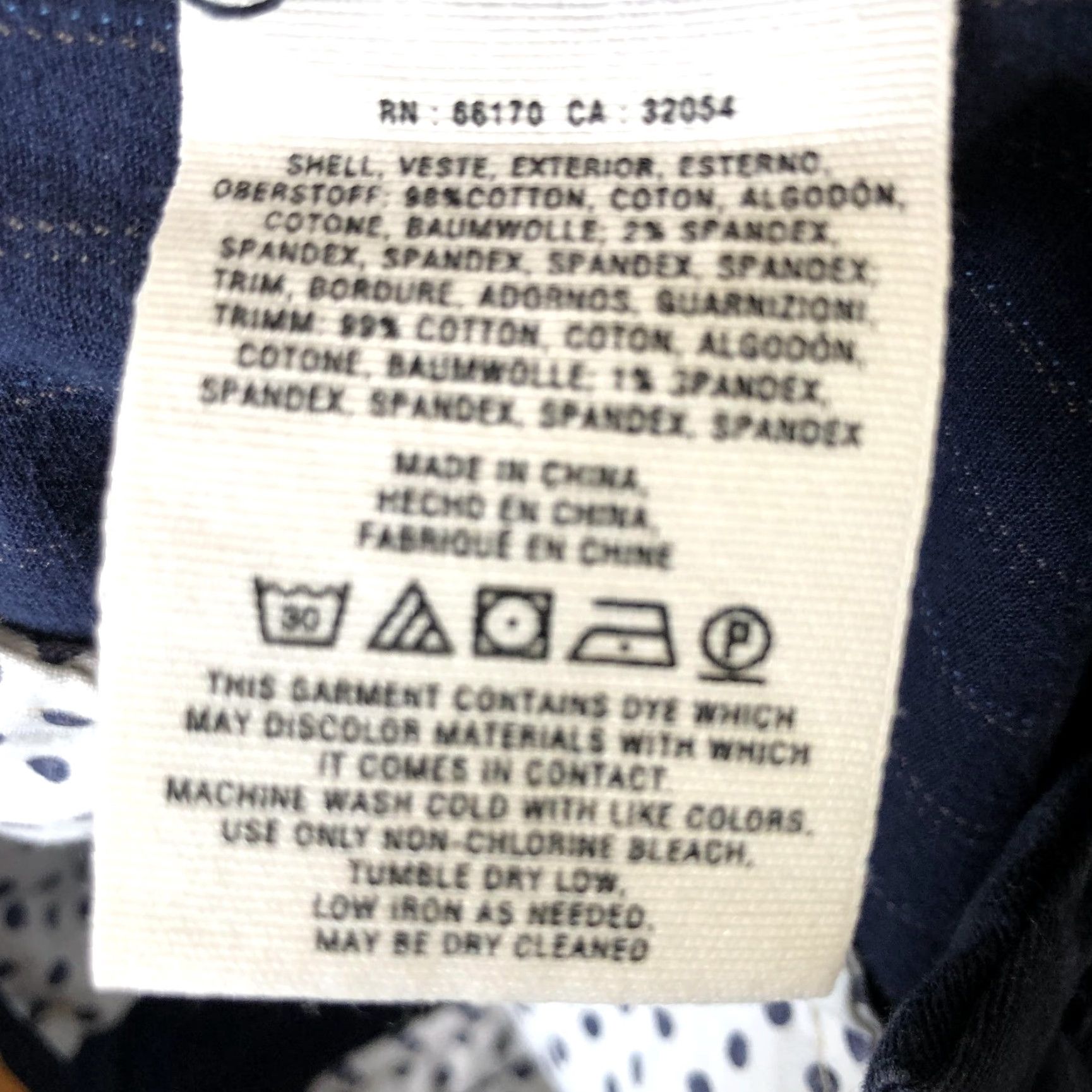 Vintage Pilcro And The Letterpress Pants Womens 25 Blue Pinstripe Hyphen Chino 2010 Y2K Size 42" / US 20 - 6 Thumbnail