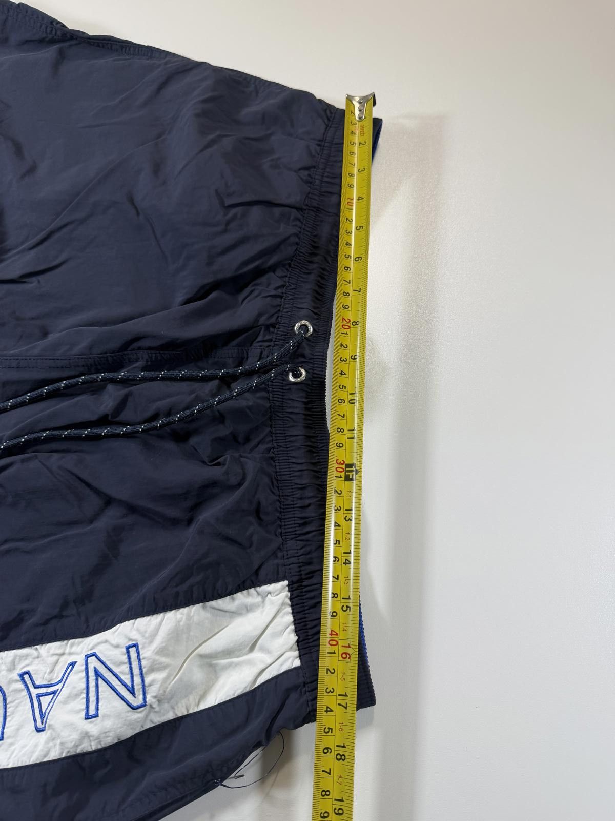 Nautica Nautica Men's Navy Blue Swim Shorts with White Side Panel XL Size US 40 / EU 56 - 6 Thumbnail