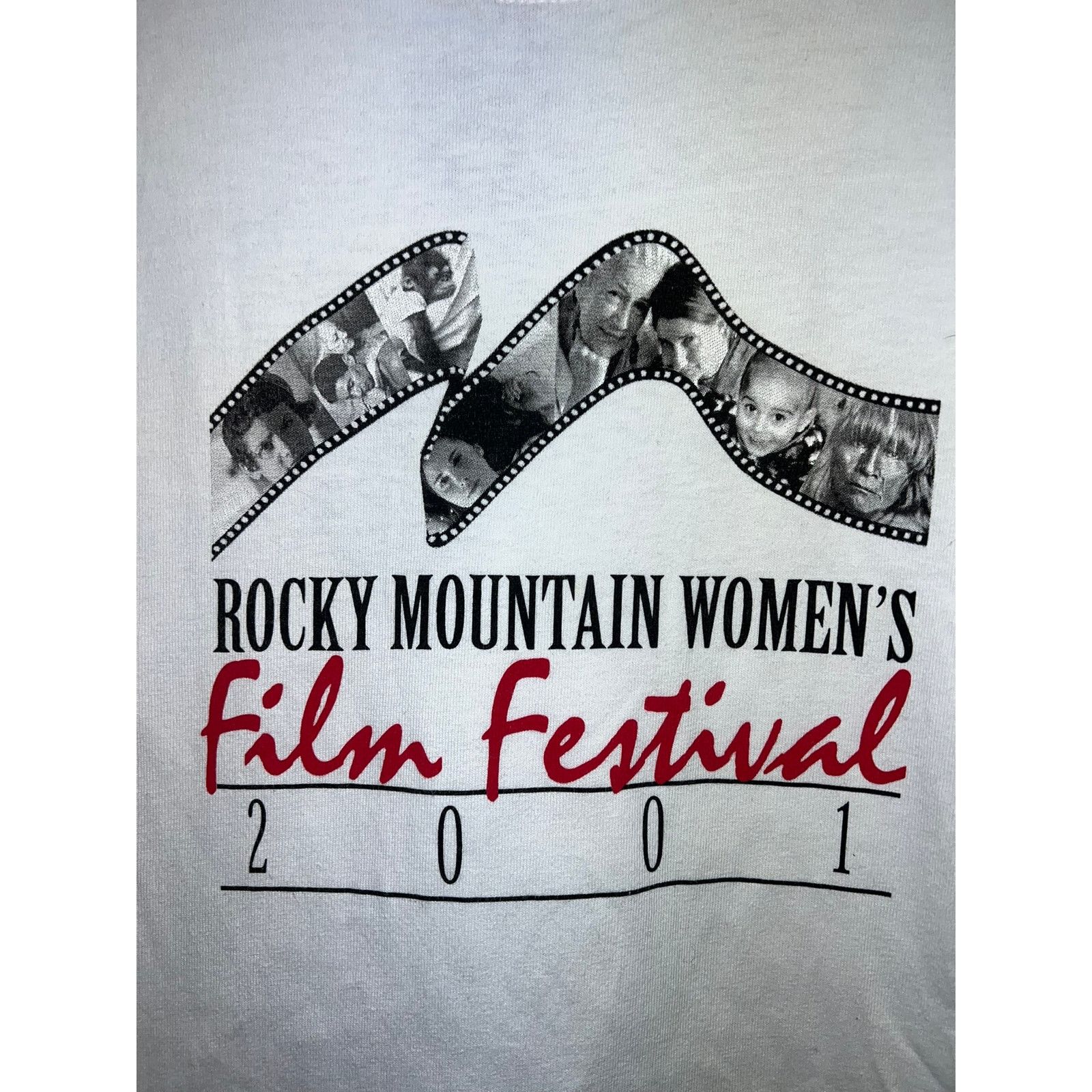 Anvil Vintage Rocky Mountain Women Film Festival Shirt 2001 Large Size US L / EU 52-54 / 3 - 2 Thumbnail
