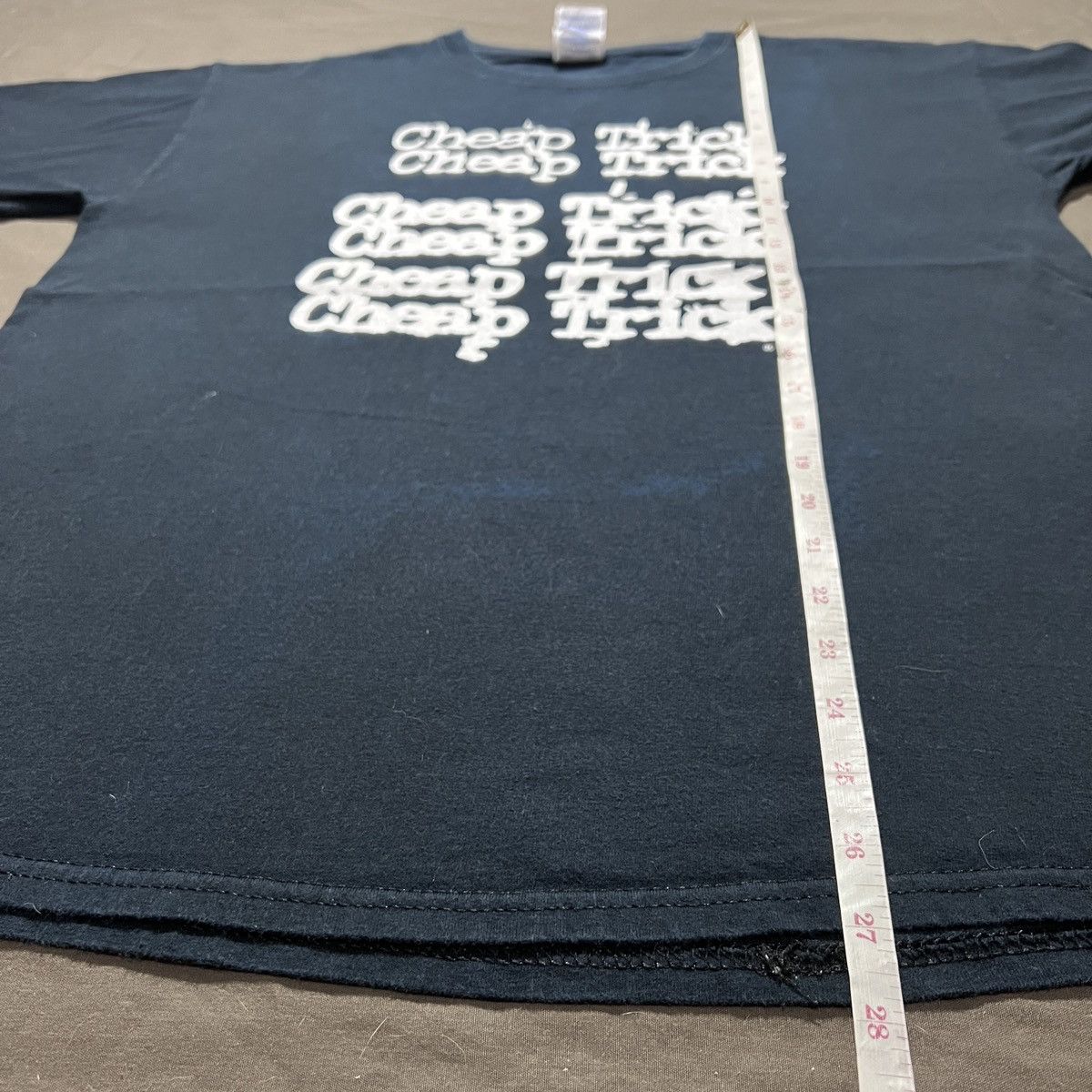 Band Tees Vintage Y2K CHEAP TRICK Rock Tour Promo Tee L Size US L / EU 52-54 / 3 - 10 Thumbnail