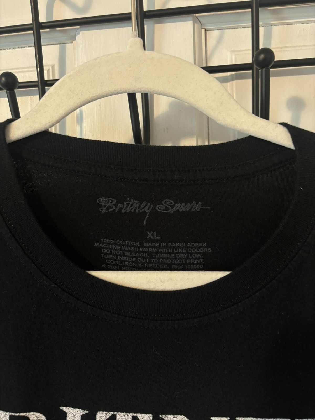 Vintage Britney Spears Vintage Tour Shirt Size US XL / EU 56 / 4 - 3 Thumbnail