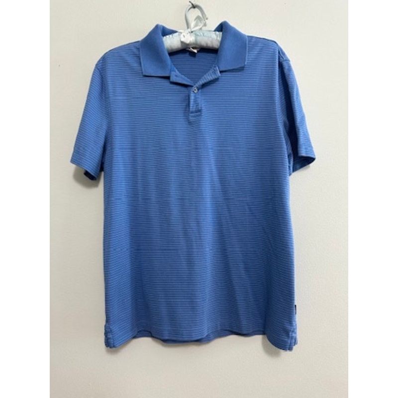 Calvin Klein Calvin Klein blue striped polo size M Size US M / EU 48-50 / 2 - 2 Thumbnail