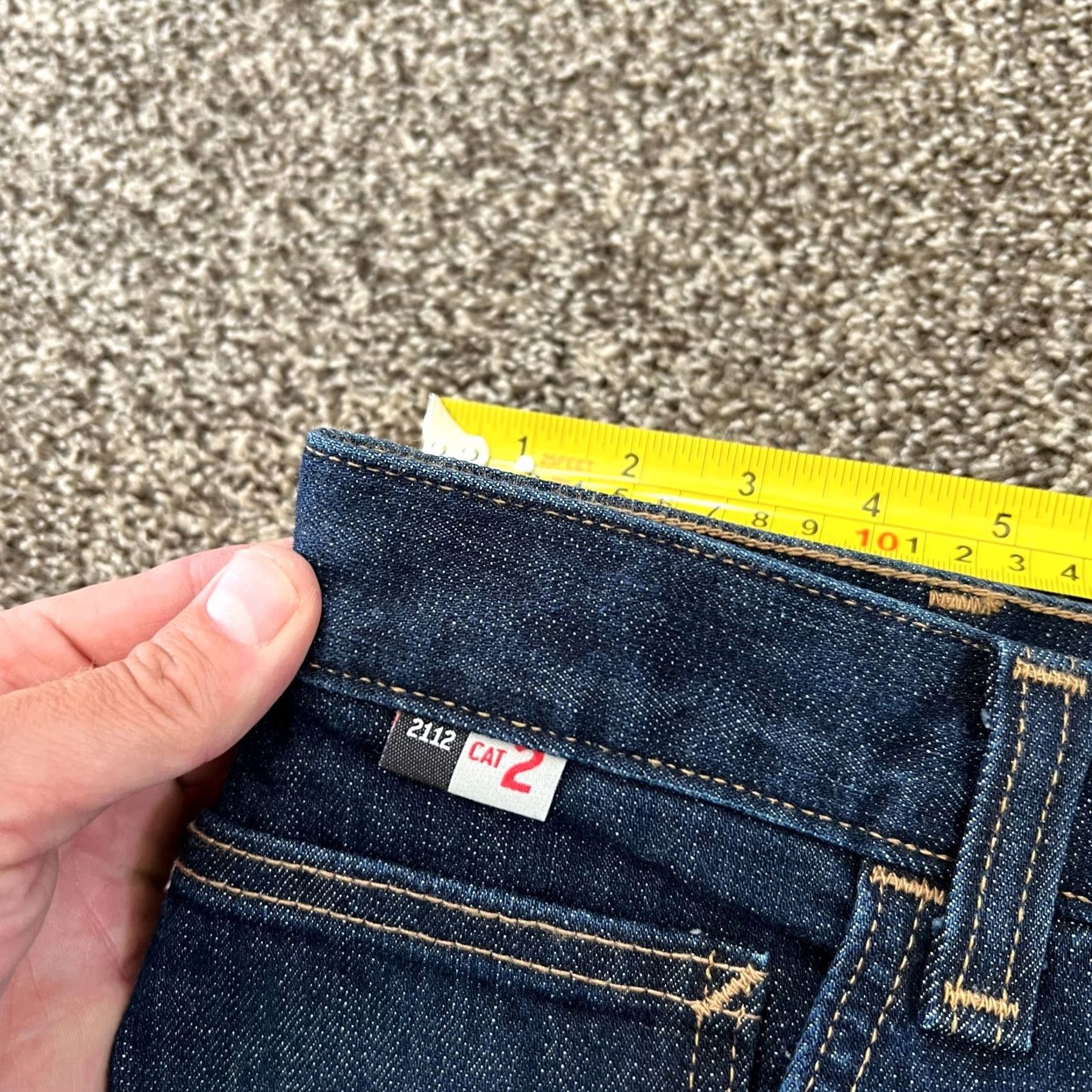 Carhartt Carhartt Flame Resistant Rugged Flex Blue Jeans Relaxed Fit 32x32 Workwear Size US 32 / EU 48 - 6 Thumbnail