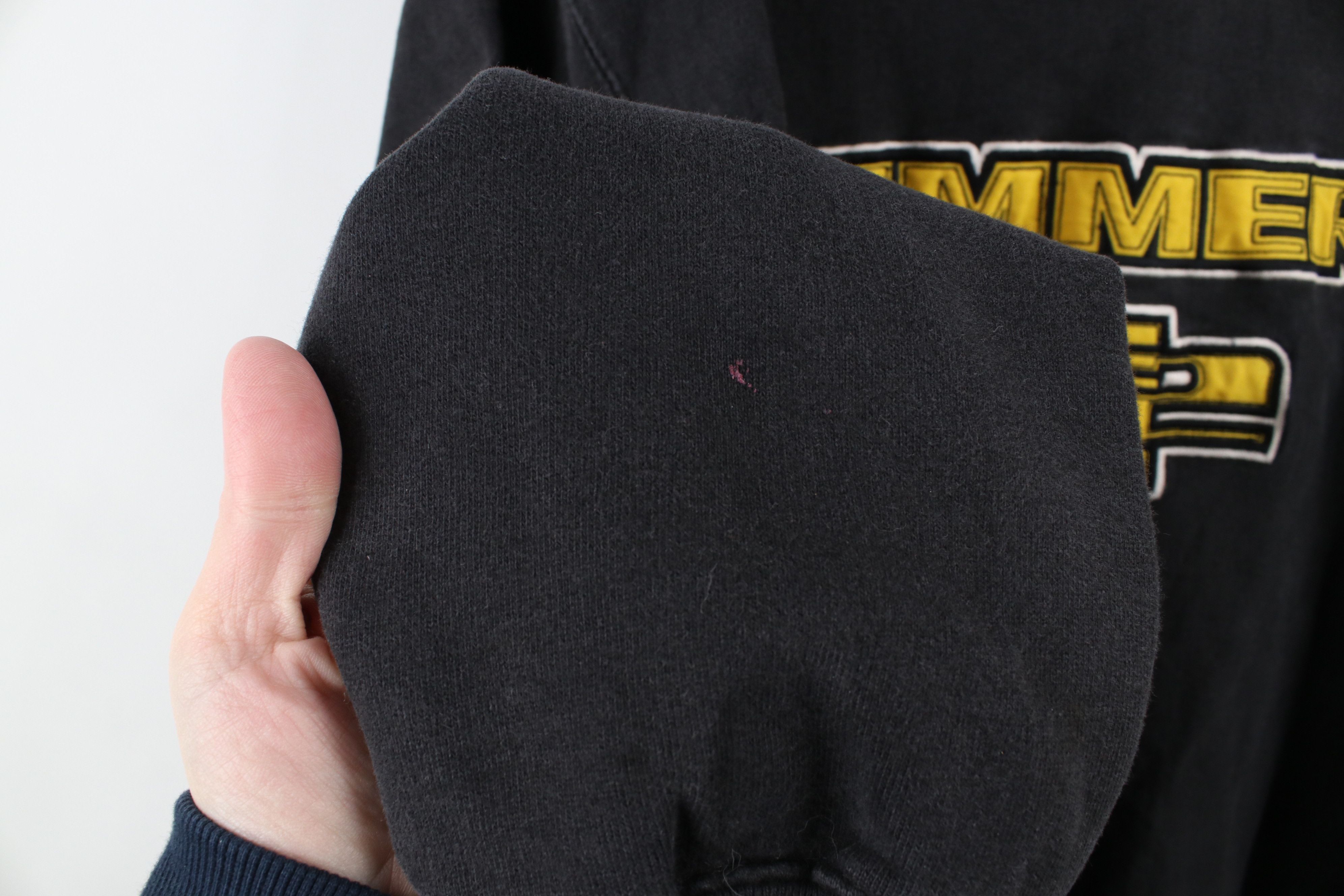 Vintage Vintage 90s Y2K Spell Hummer H2 Crewneck Sweatshirt Black Size US XL / EU 56 / 4 - 6 Thumbnail