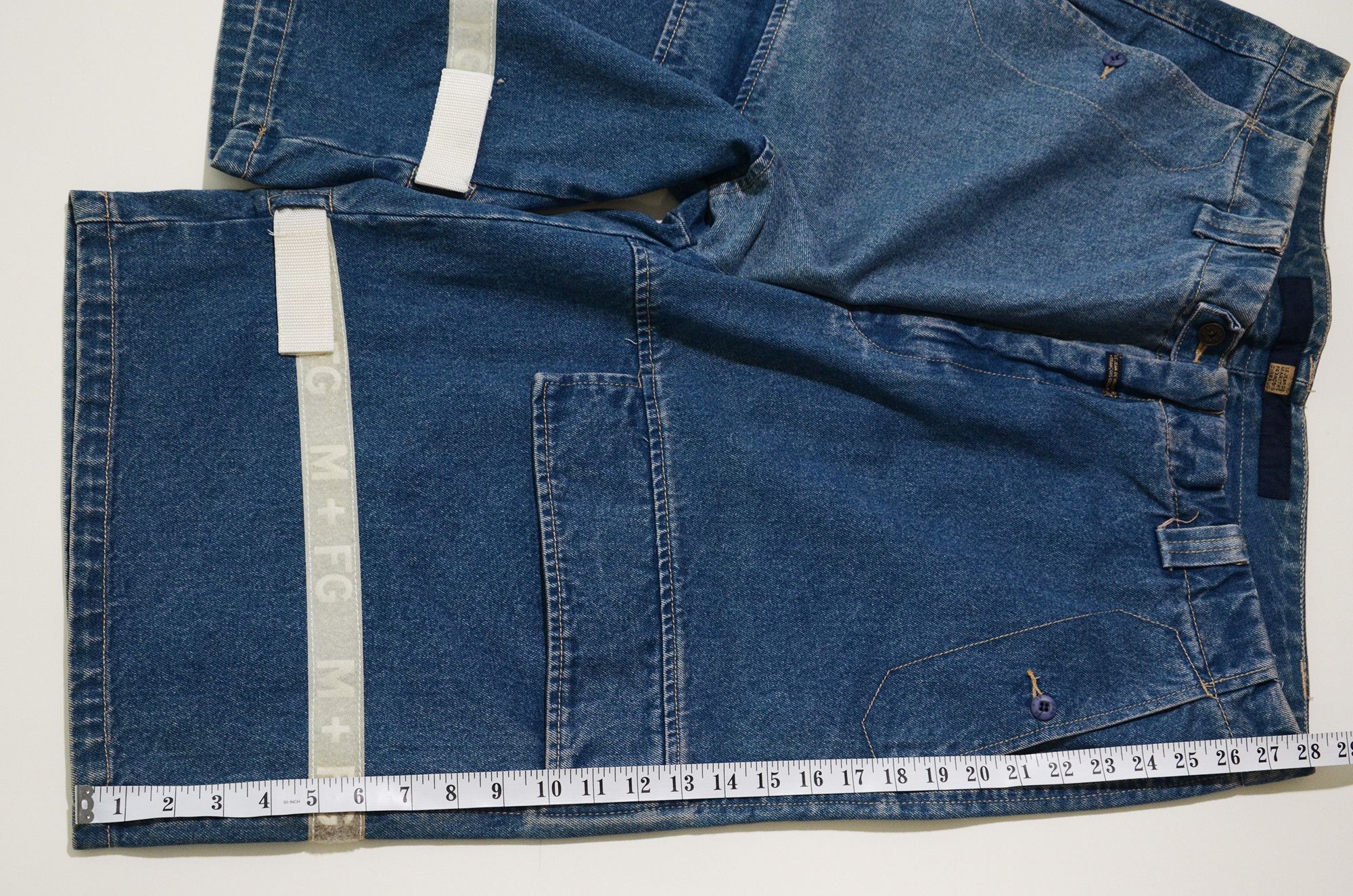 Marithe + Francois Girbaud M+FG W40 Cargo Jorts Y2K Hip Hop 2006 Craft Size US 40 / EU 56 - 15 Thumbnail