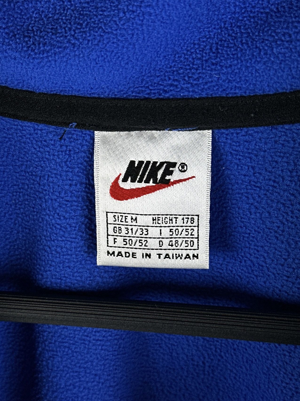 Nike Vintage 90’s Nike Fit Fleece Pullover Swoosh Logo Y2K Size US M / EU 48-50 / 2 - 6 Thumbnail