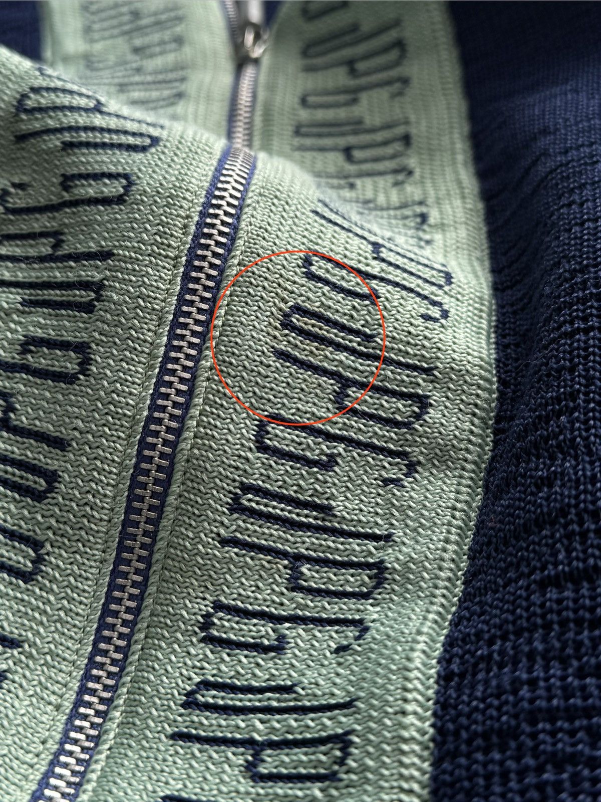 Jean Paul Gaultier Vintage 2000s Jean Paul Gaultier Monogram Knit Top Size M / US 6-8 / IT 42-44 - 9 Thumbnail