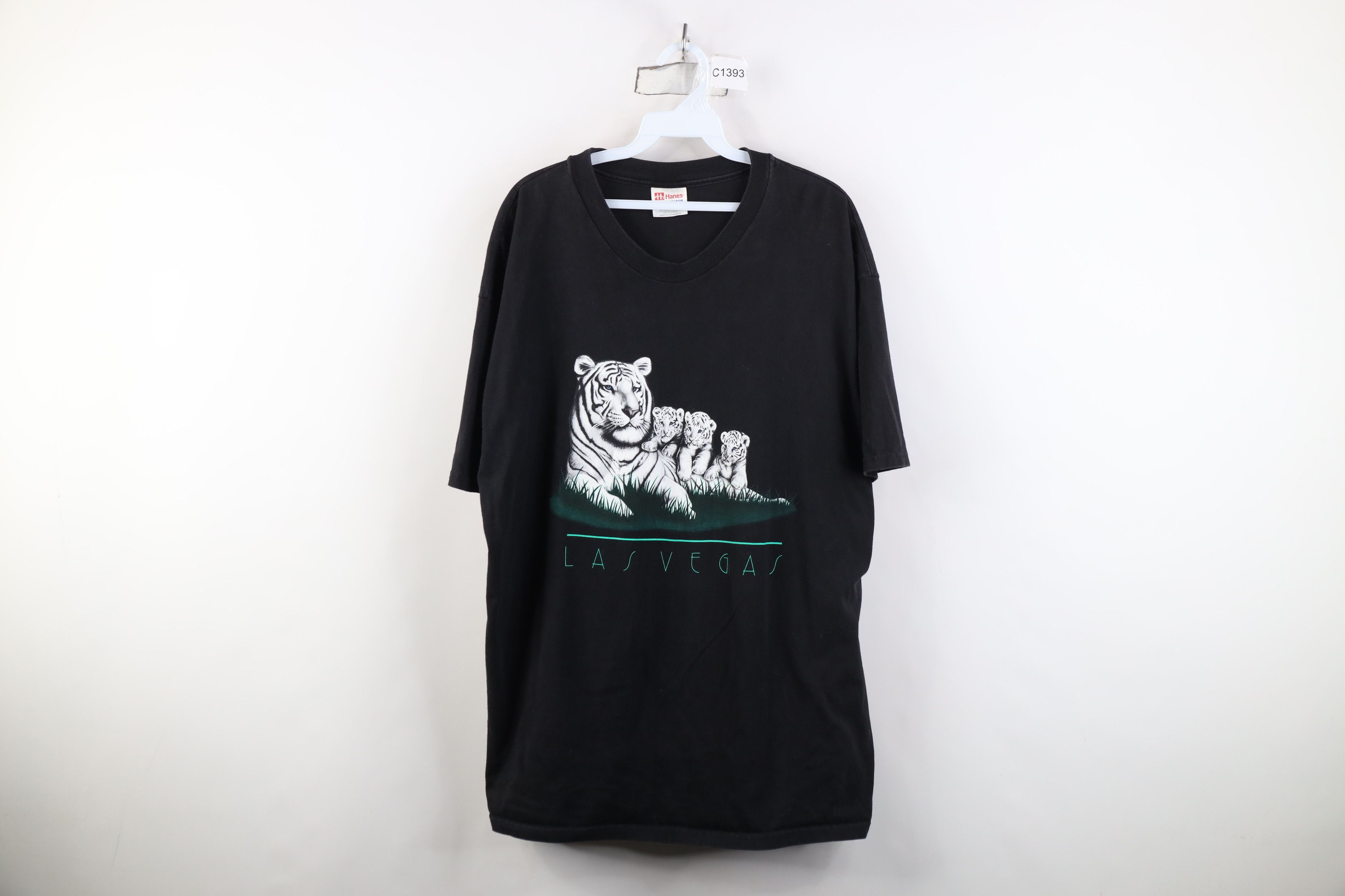 Vintage Vintage 90s Streetwear White Tiger Cubs Las Vegas T-Shirt Size US XL / EU 56 / 4 - 1 Thumbnail