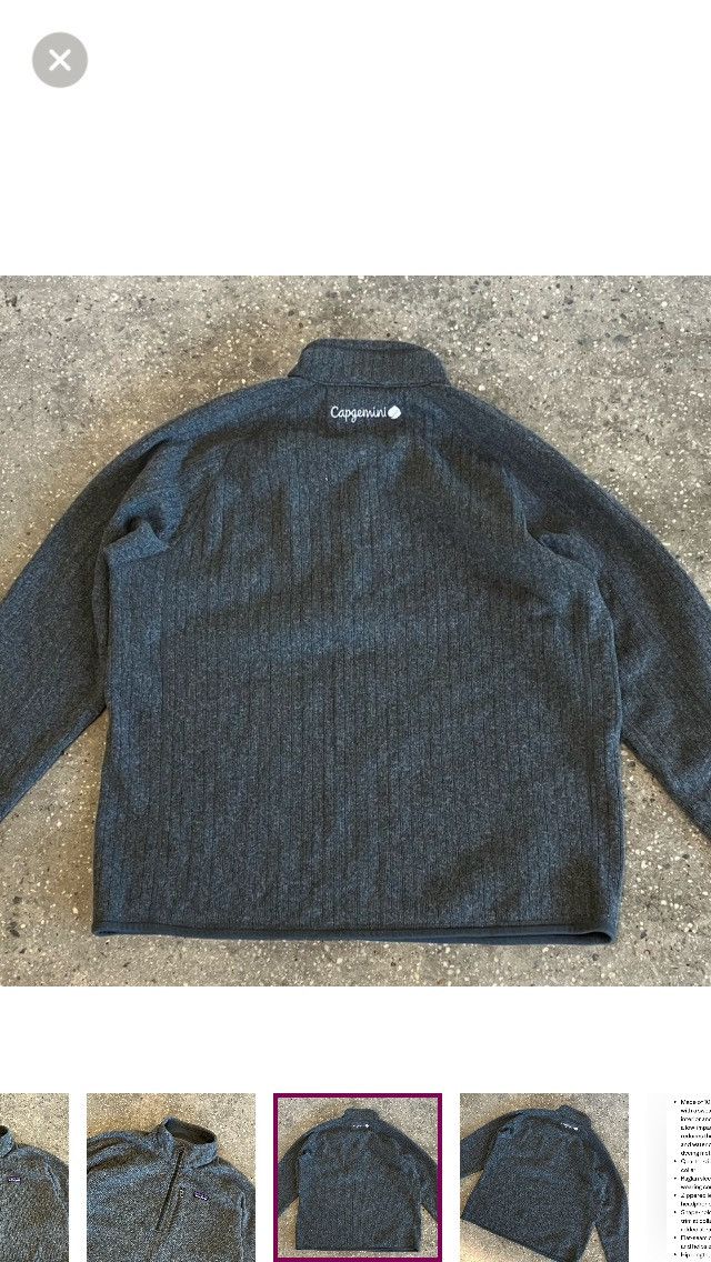 Patagonia Patagonia Men’s Better Sweater Rib Knit 1/4 Zip XL Size US XL / EU 56 / 4 - 6 Thumbnail