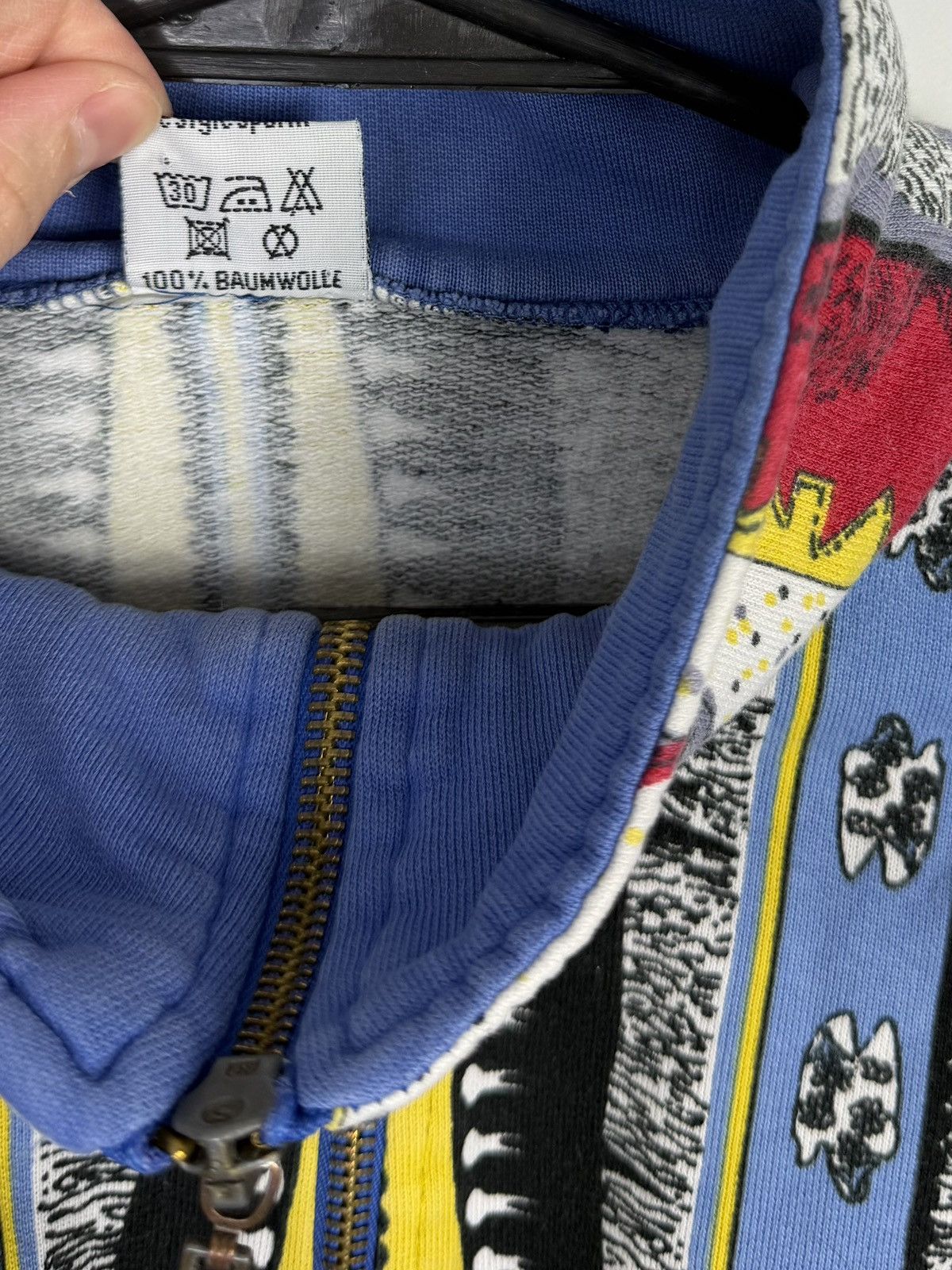 Other Unique Etirel Vintage 80's 90's Pattern Sweatshirt Size US M / EU 48-50 / 2 - 5 Thumbnail