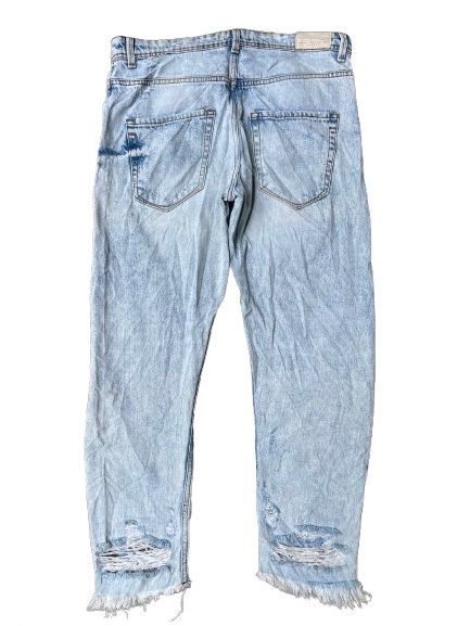 Zara VINTAGE ZARA MAN DENIM DISTRESSED STYLE Size US 34 / EU 50 - 3 Thumbnail