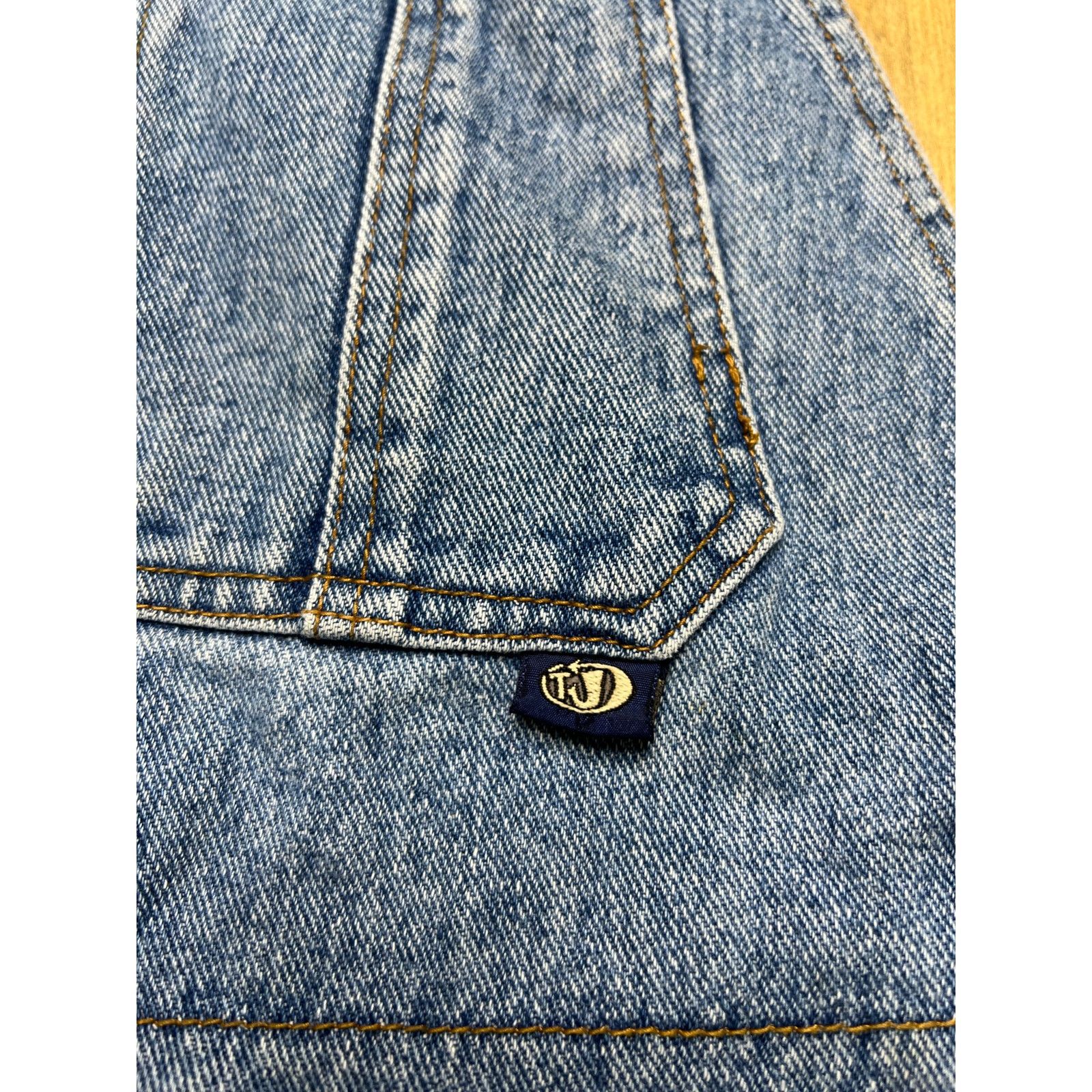 Vintage Tuffguy Jeans 37x30 M Vintage 90's Y2K Denim Overalls Size 37" - 6 Thumbnail