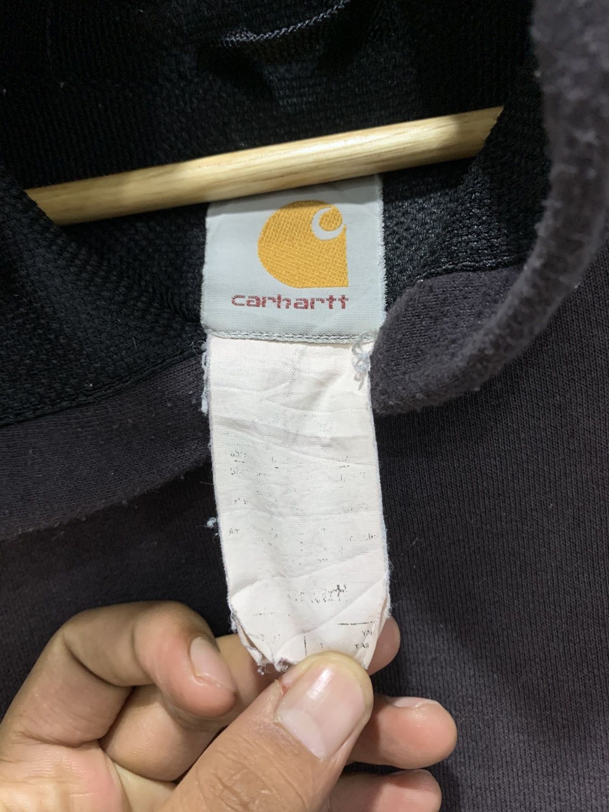 Carhartt Vintage Faded Carhartt Hoodie Size US XXL / EU 58 / 5 - 6 Thumbnail