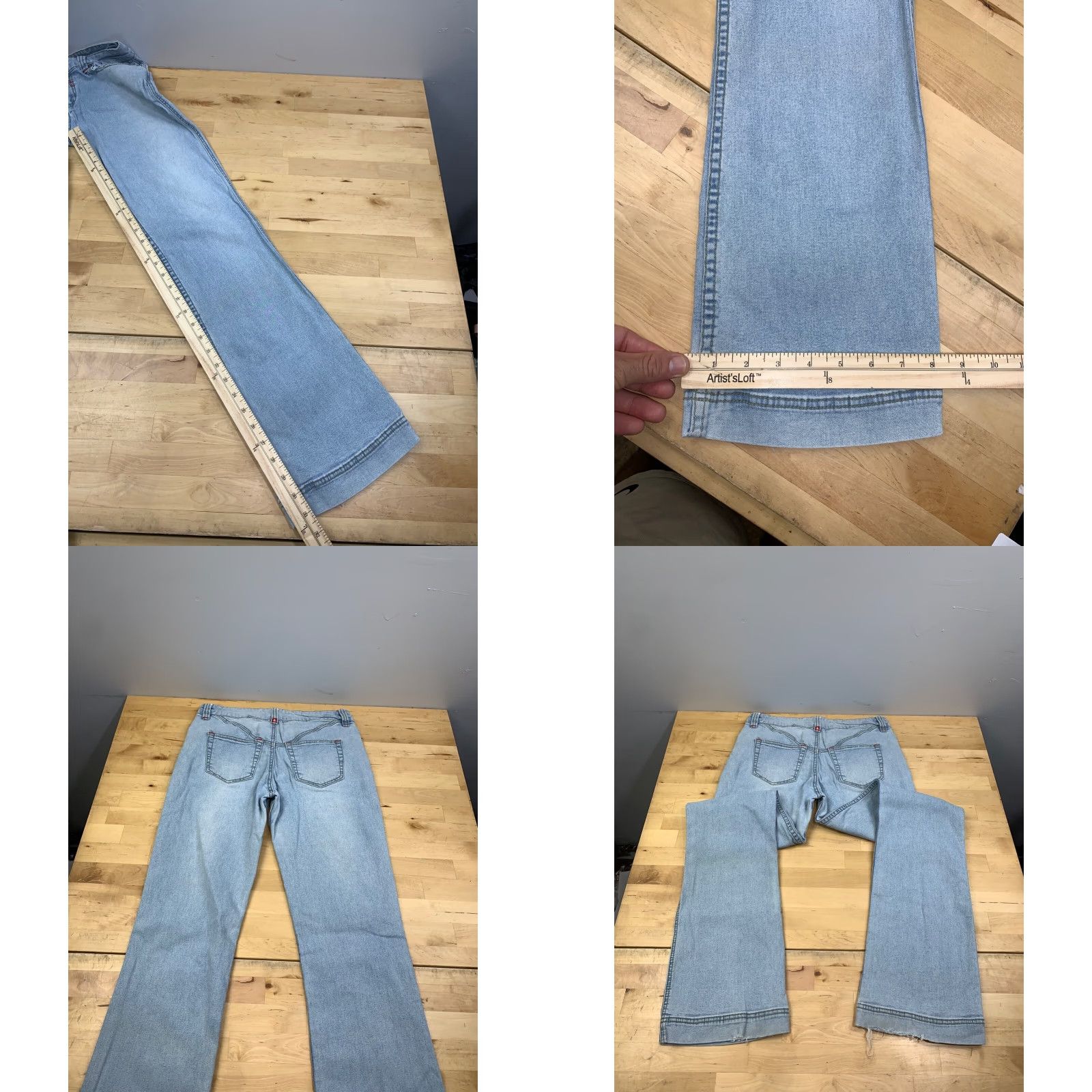 Ecko Unltd. VINTAGE Ecko Jeans Womens Bootcut Denim Light Blue 9 Blue Jeans Womens Bootcut Ecko Red Denim Jeans 9 Light Blue Bootcut Y2K 11599 Size 30" / US 8 / IT 44 - 8 Thumbnail