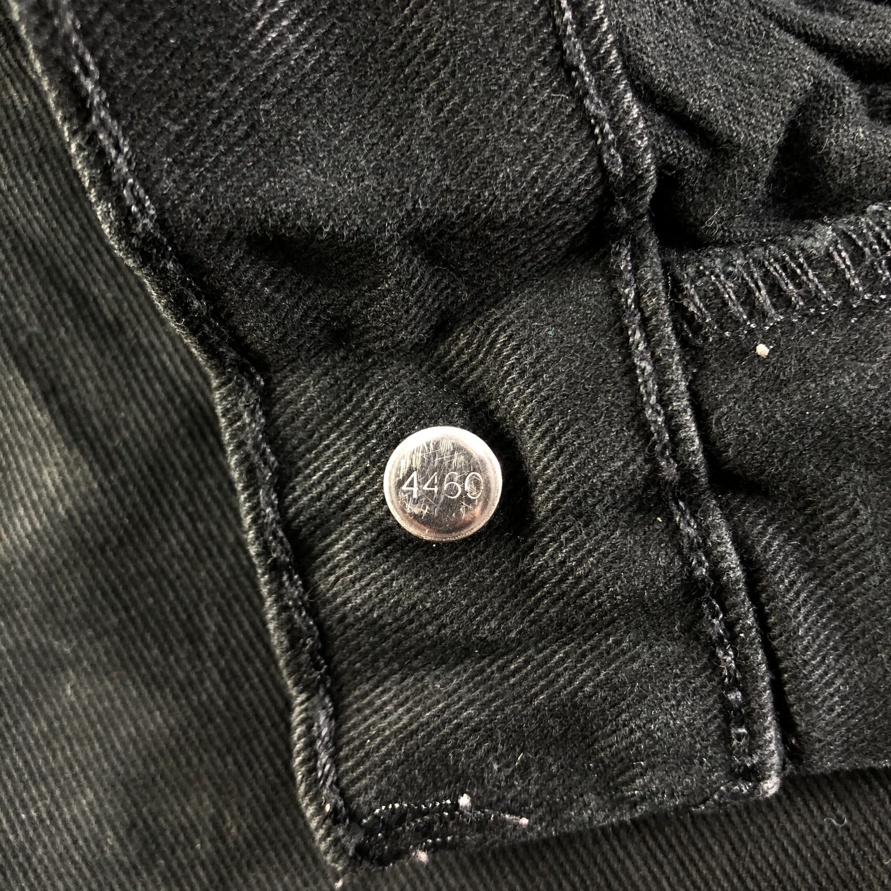 Levi's Vintage Faded Black Levis 510 Jeans-J3043 Size US 35 - 8 Thumbnail
