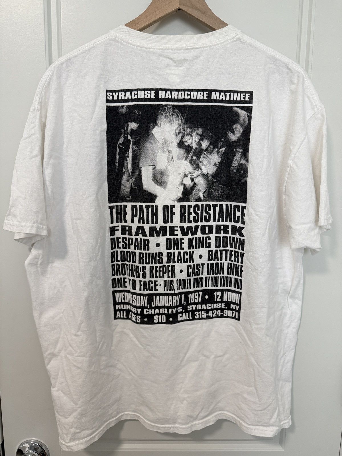 Band Tees PATH OF RESISTANCE syracuse Size US XL / EU 56 / 4 - 1 Thumbnail