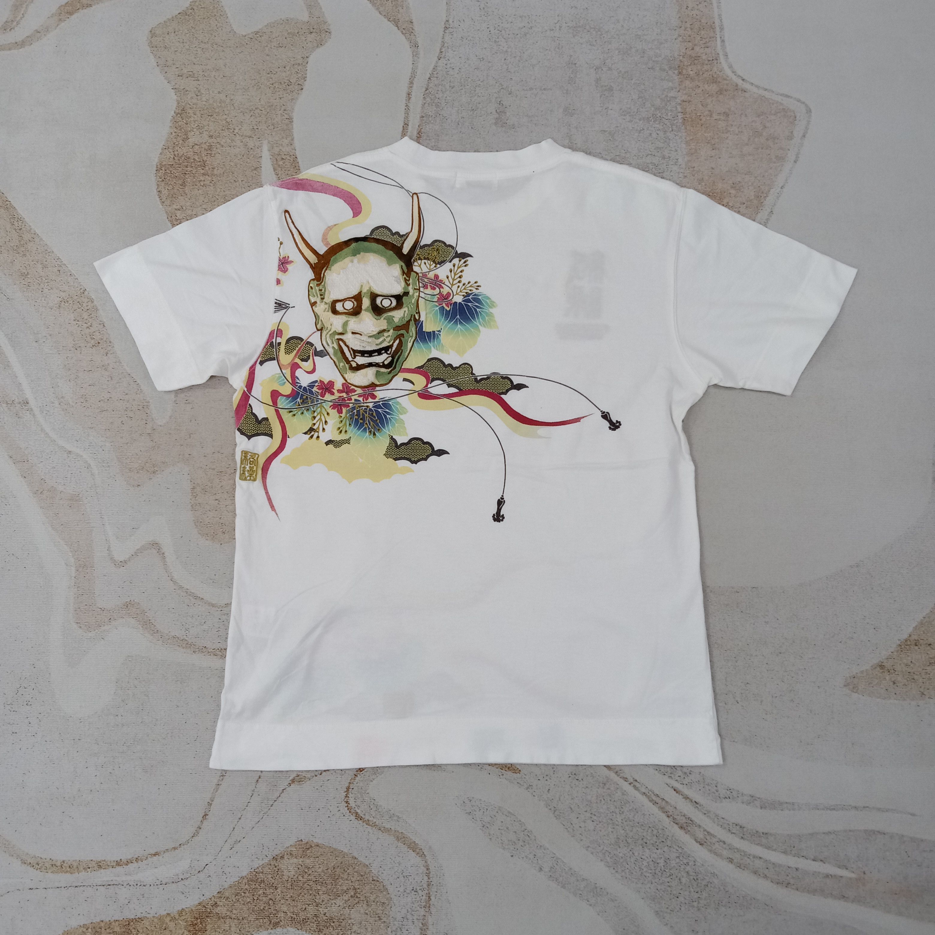 Karakuri Tamashii Karakuri Tamashii Embroidery Tshirt C259N78 Size US L / EU 52-54 / 3 - 1 Thumbnail