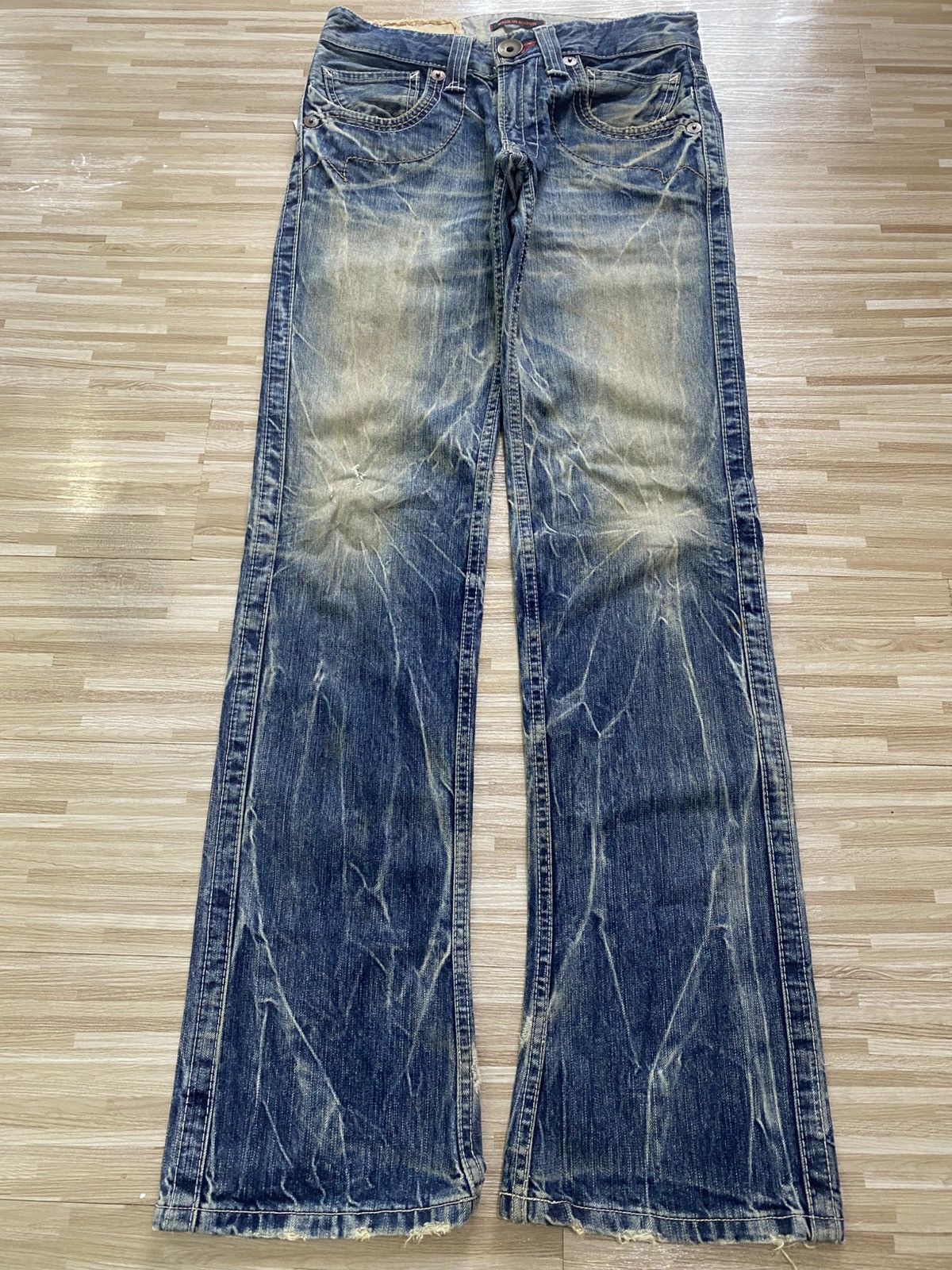 💥INSANE DISTRESSED BLUE WAY JEANS💥