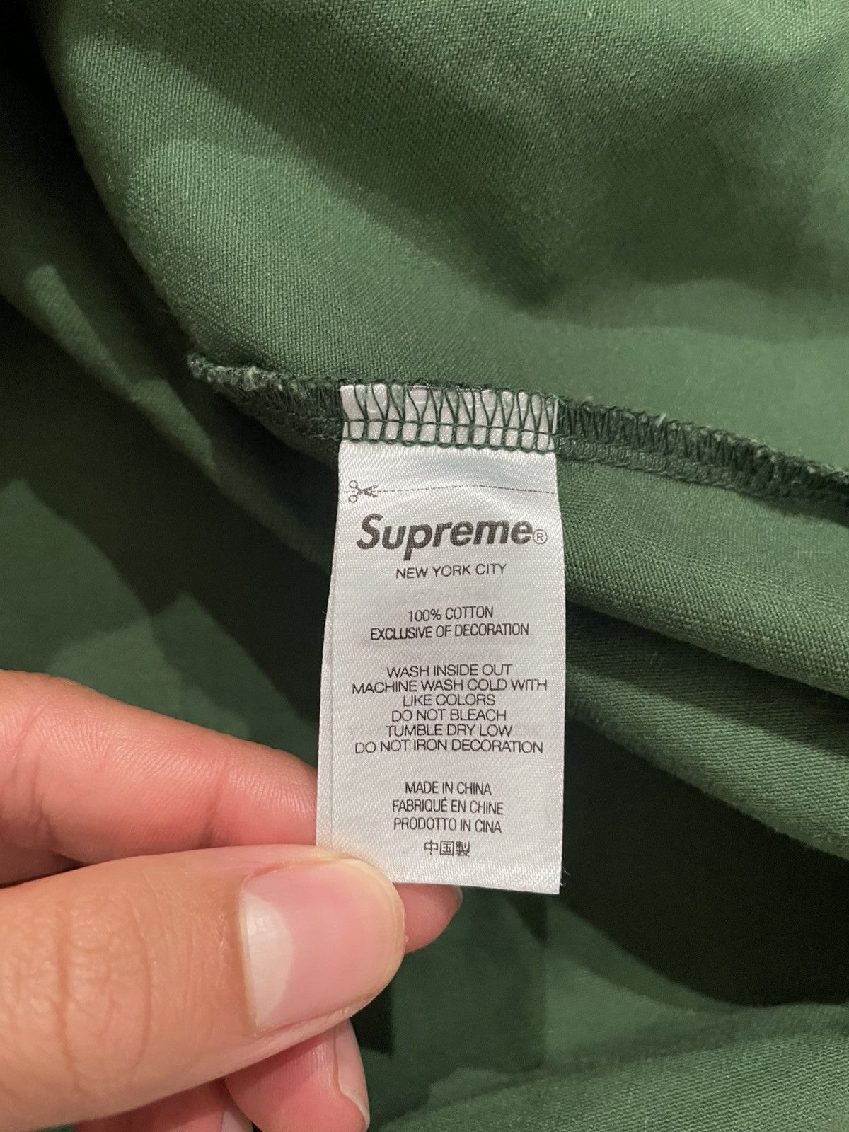 Supreme Supreme Timberland Baseball Jersey (XX-Large) Size US XXL / EU 58 / 5 - 7 Thumbnail