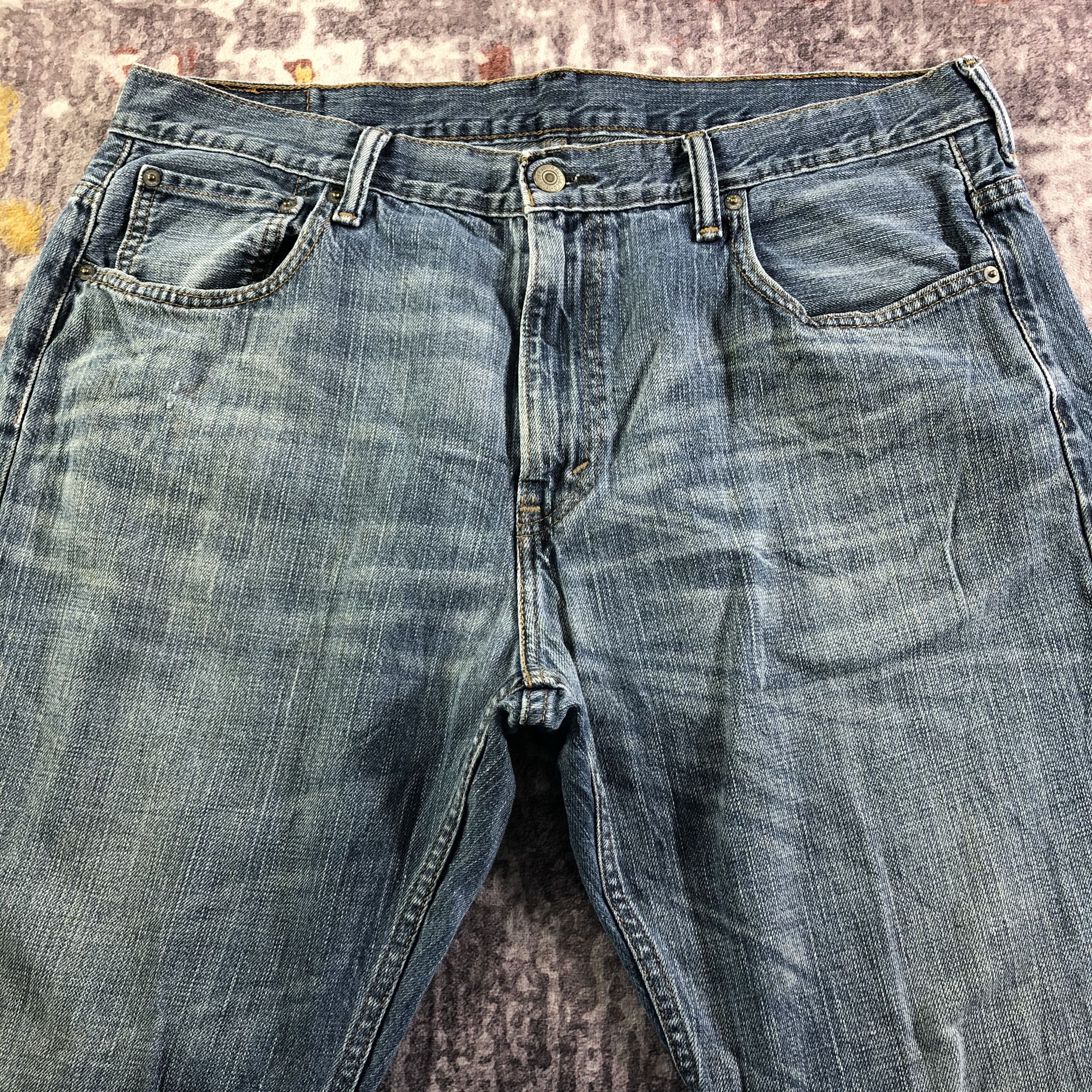 Levi's × Vintage Vintage Blue Wash Levis 569 Jeans-JM3503 Size US 38 / EU 54 - 3 Thumbnail