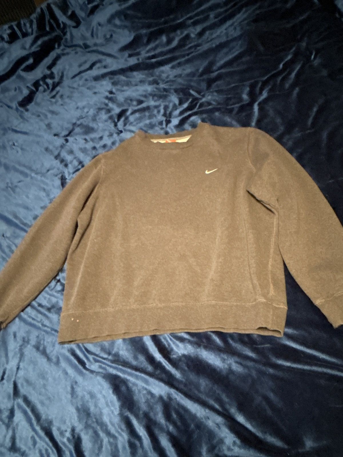 Nike × Vintage Vintage 90’s cropped Grey Nike crewneck Size US XL / EU 56 / 4 - 1 Thumbnail