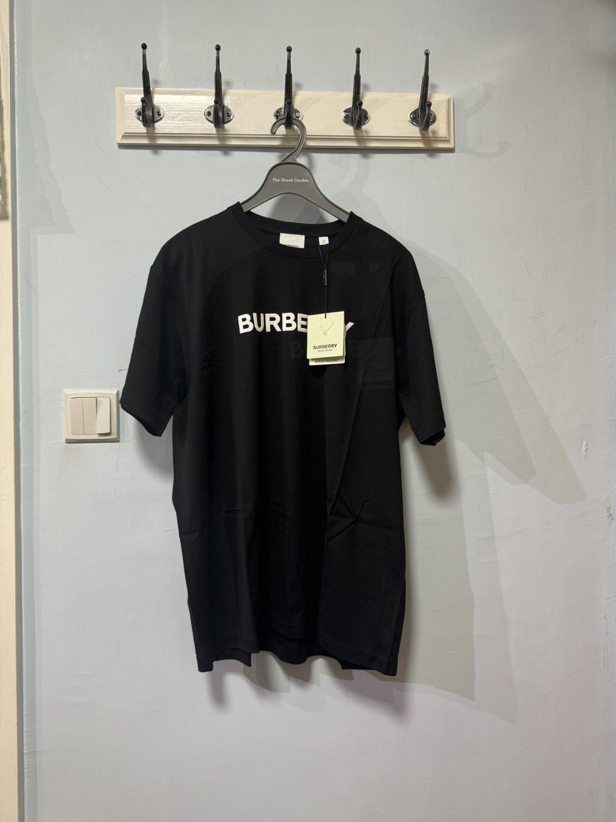 image of Burberry T-Shirt Men in Black (Size XS)