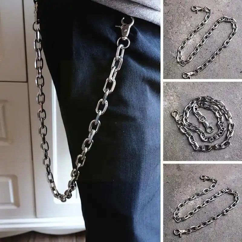 Vintage Fashion Punk Hip-hop Chain for Pants Size ONE SIZE - 1 Thumbnail