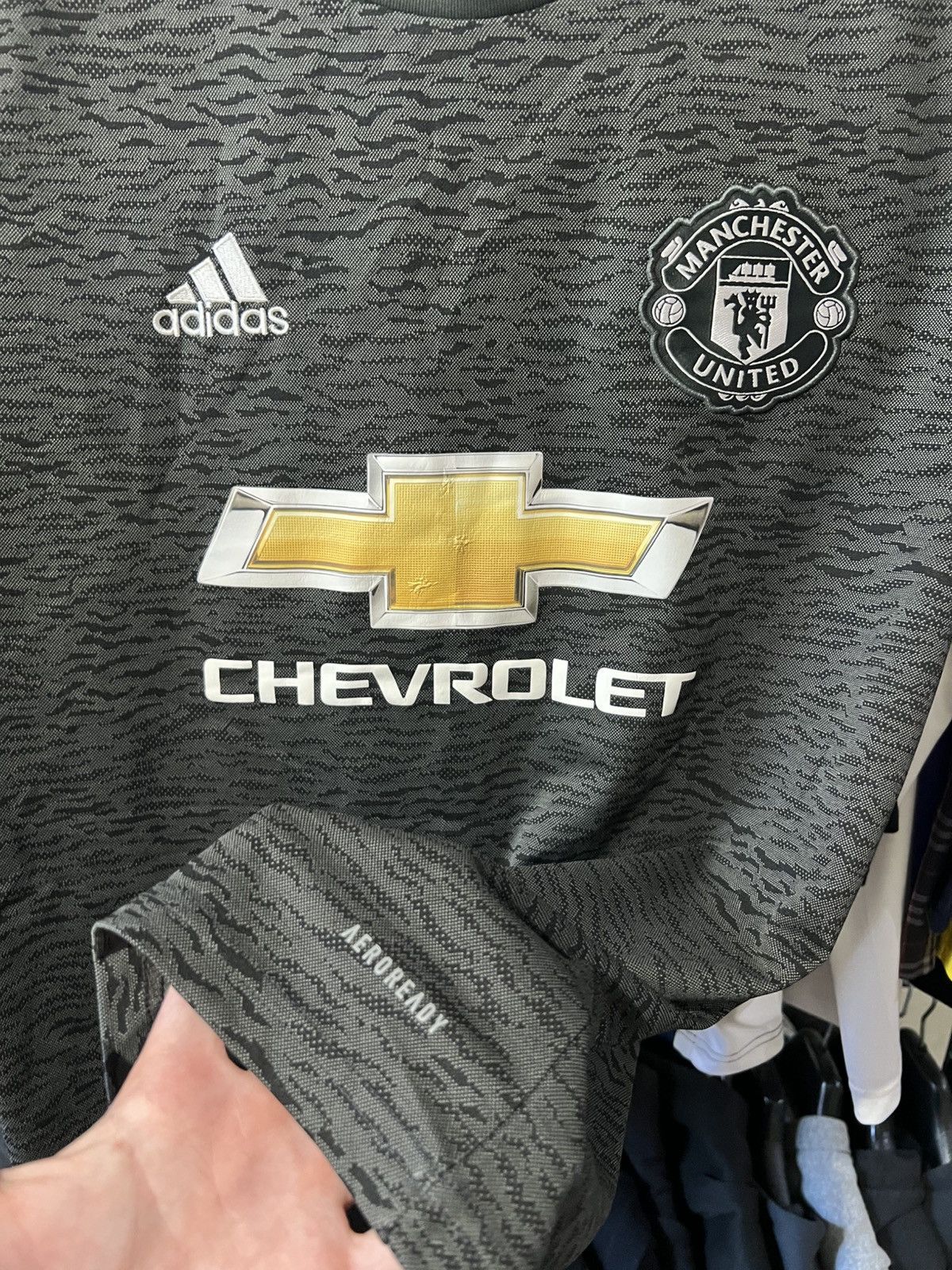 Other 2020/2021 VINTAGE MANCHESTER UNITED AWAY FOOTBALL SHIRT AOP Size US M / EU 48-50 / 2 - 2 Thumbnail