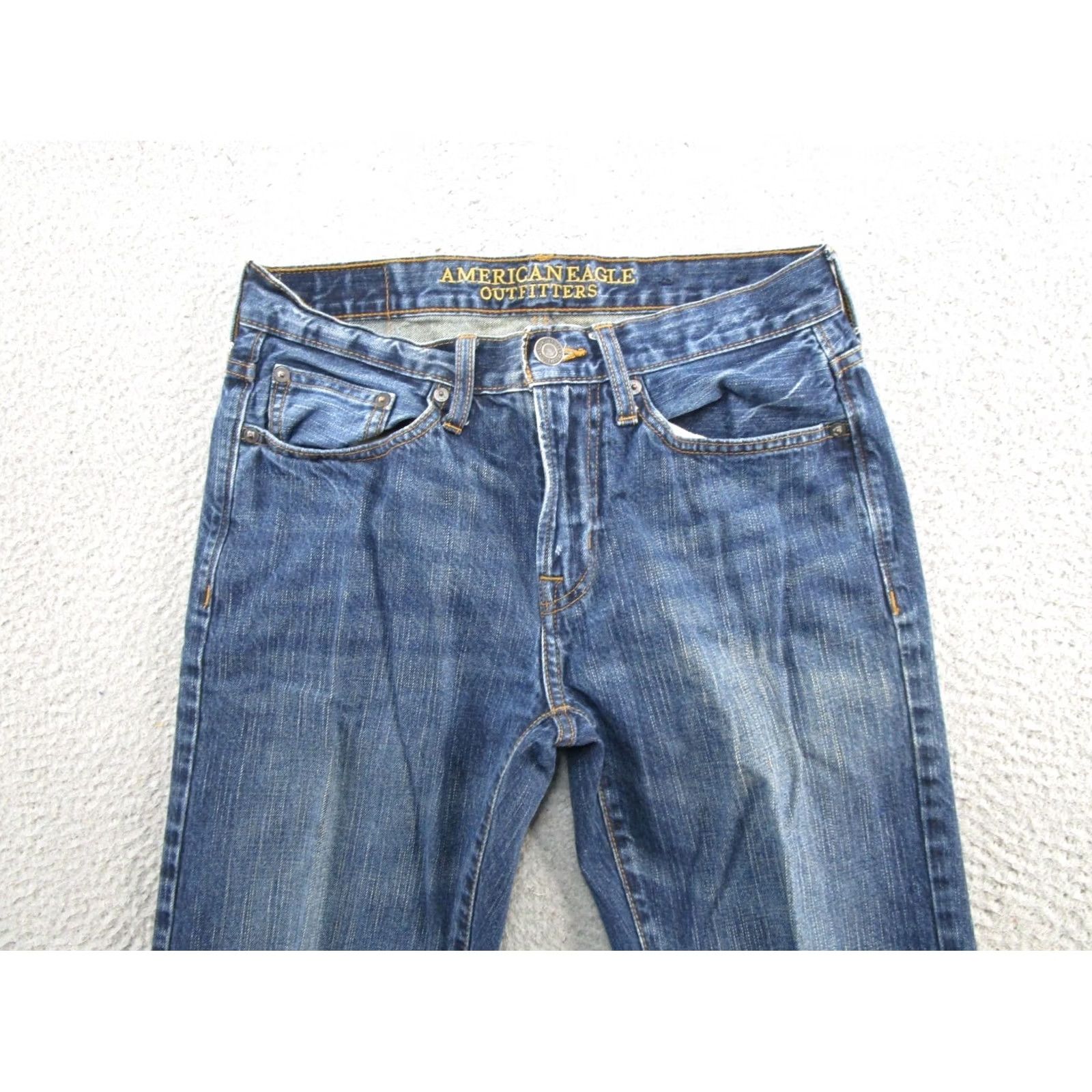American Eagle Outfitters American Eagle Outfitters Jeans Main Selling Point Denim 5-Pocket 30x30 Regular Blue Mens Size US 30 / EU 46 - 3 Thumbnail